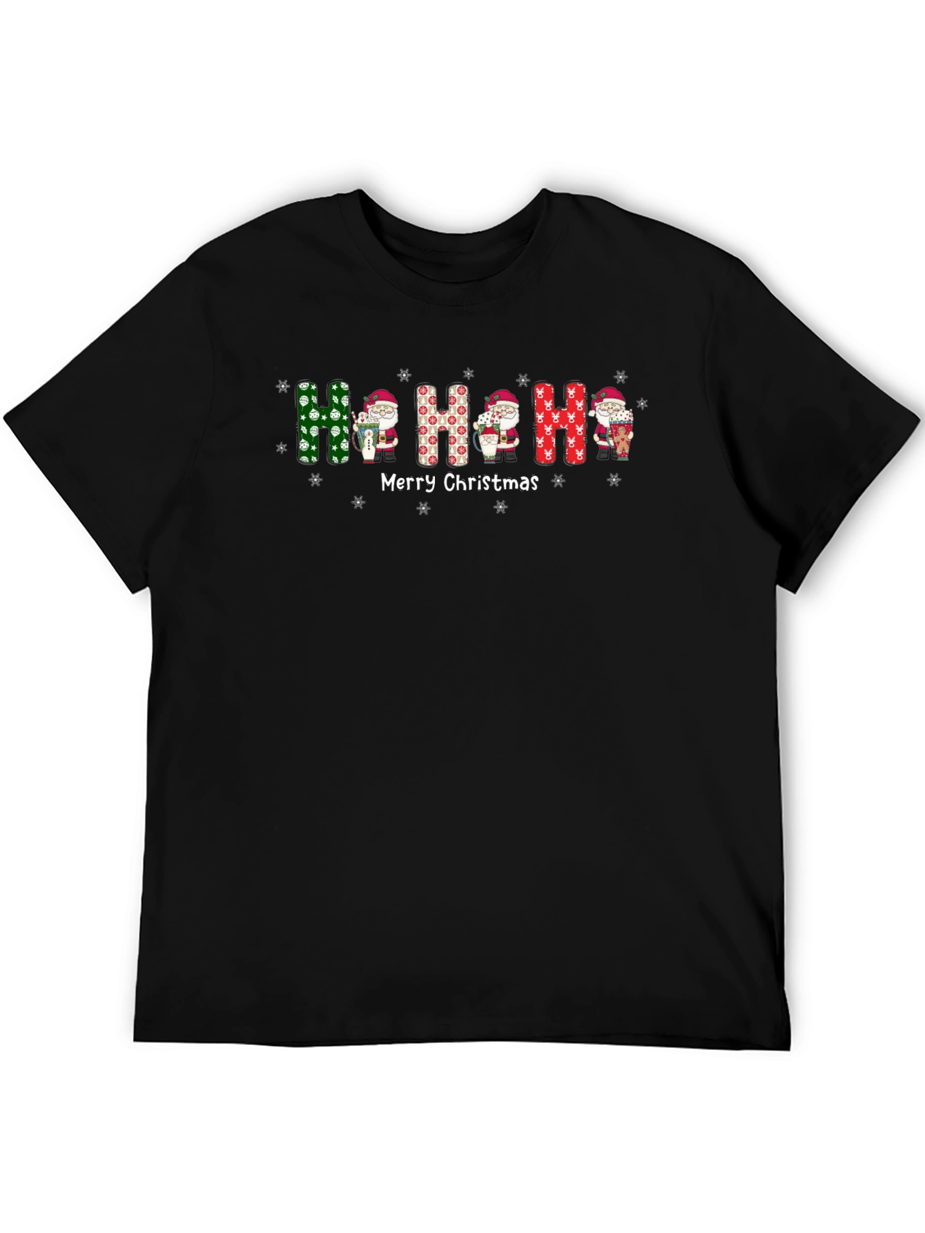 Ho Ho Ho Merry Christmas Santa T-Shirt
