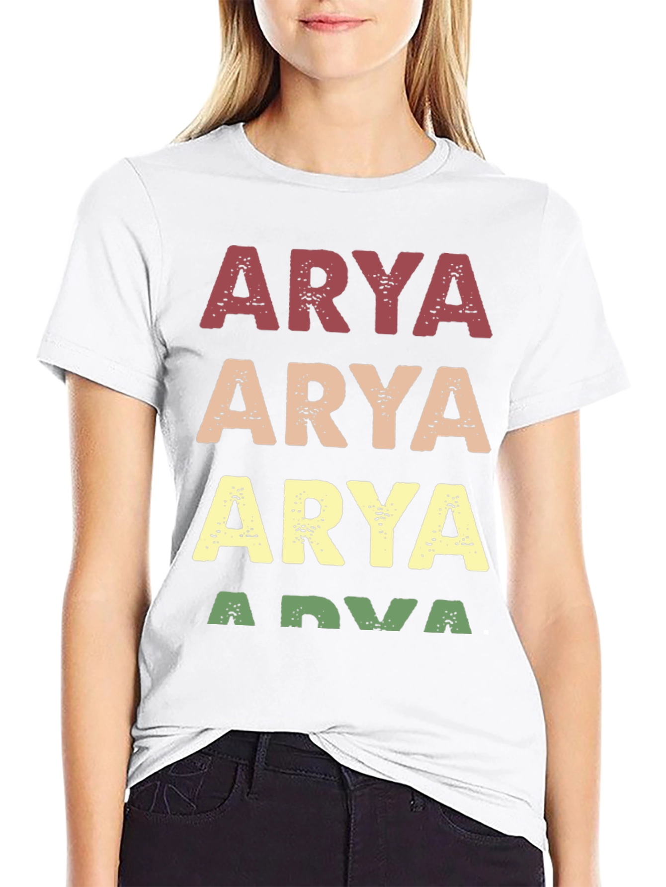 Retro ARYA T-Shirt - Game of Thrones Inspired