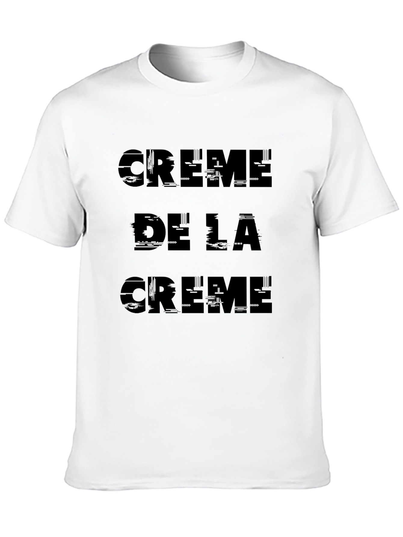 Creme De La Creme Black Graphic Tee
