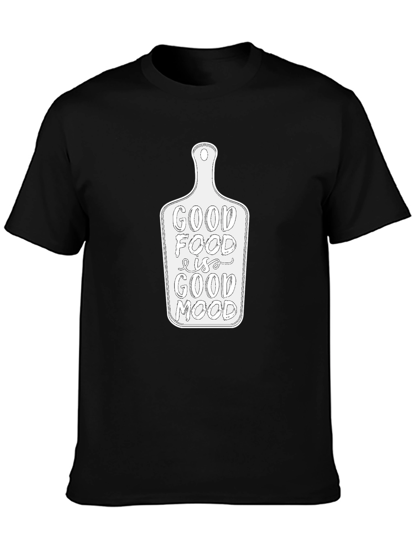 Good Food Good Mood Graphic T-Shirt