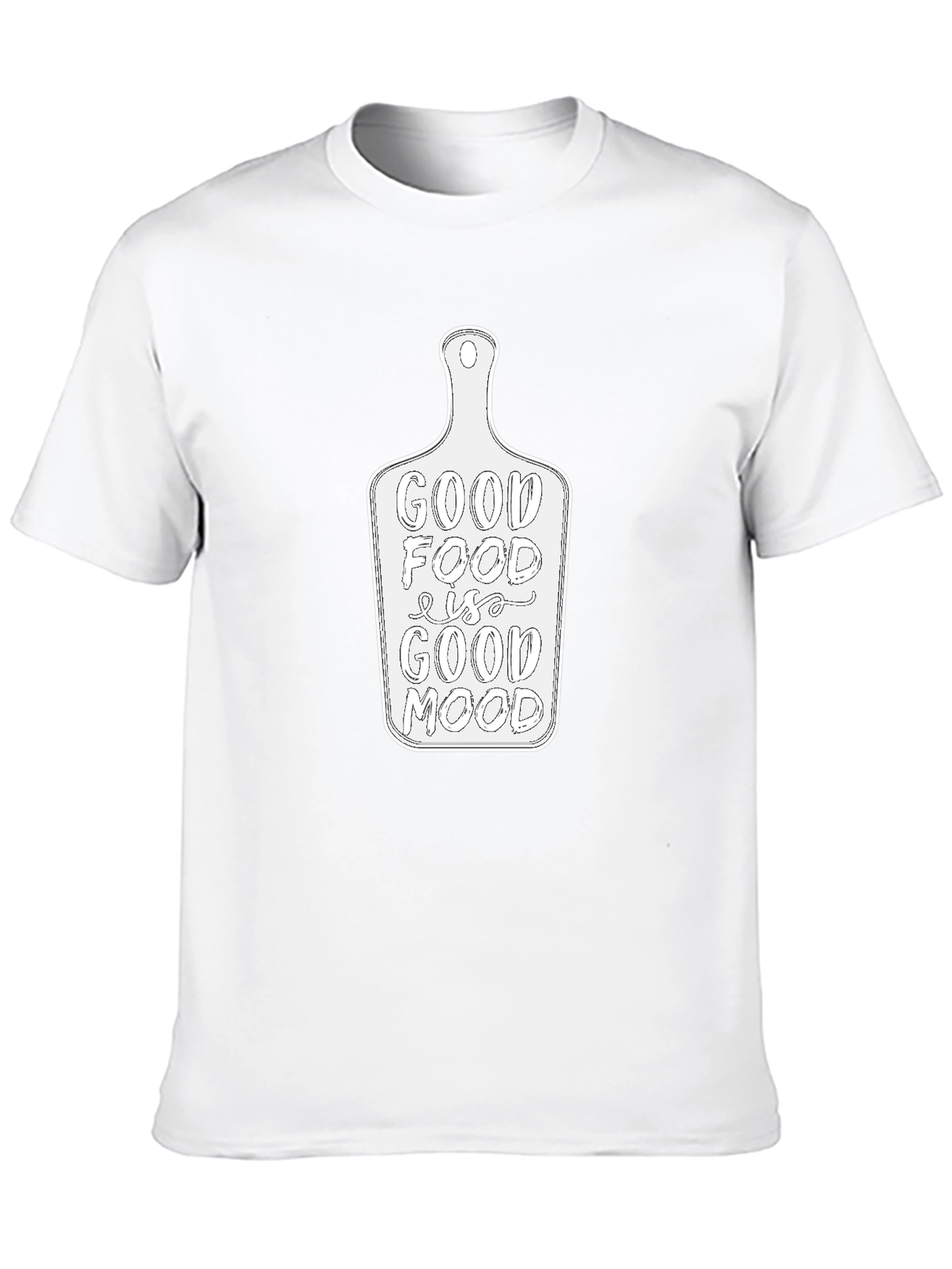 Good Food Good Mood Graphic T-Shirt