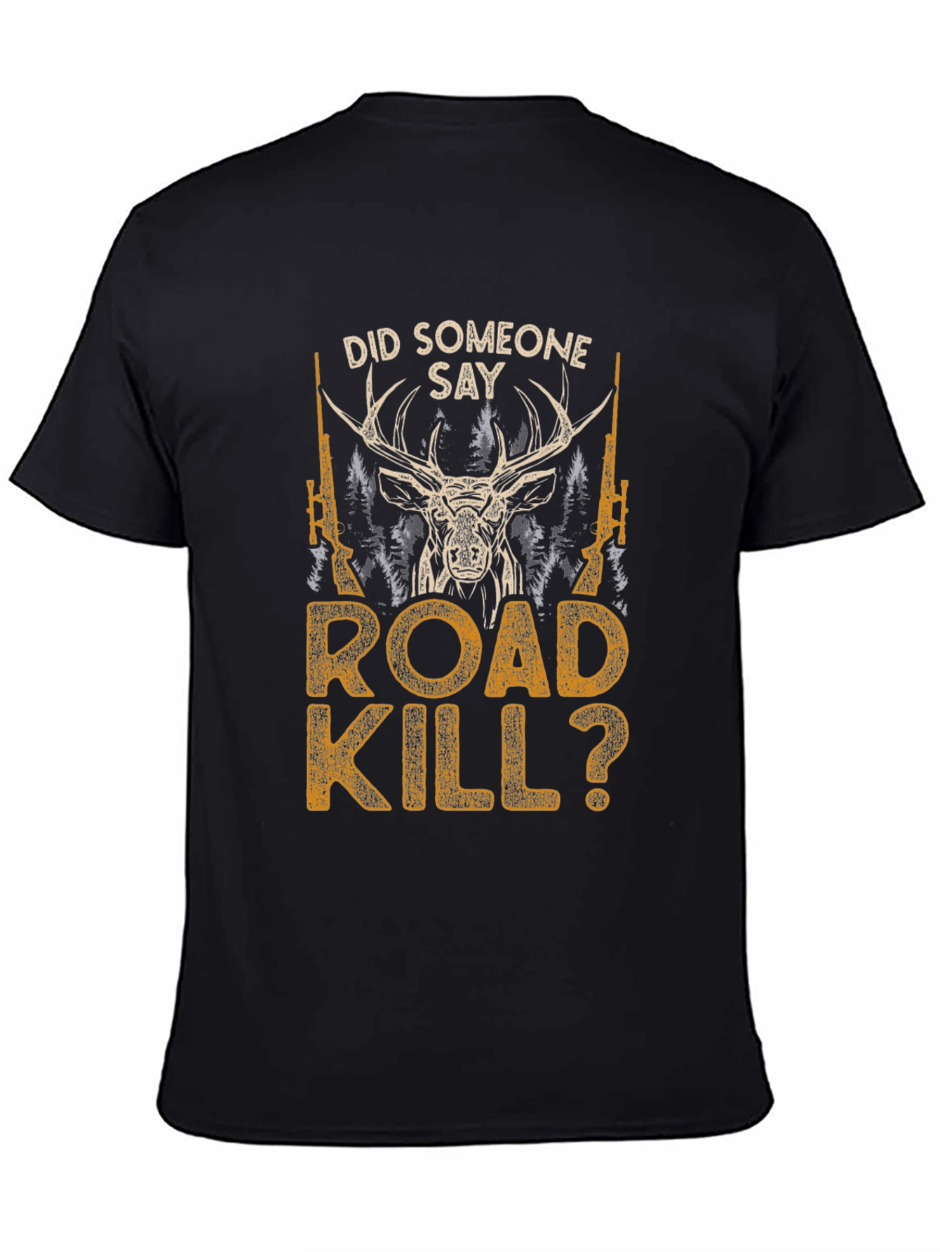 Road Kill Deer Hunter Graphic Tee