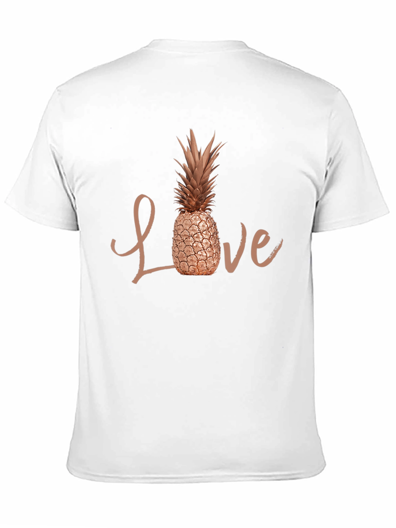Love Pineapple Graphic Tee - Unique Trendy Design