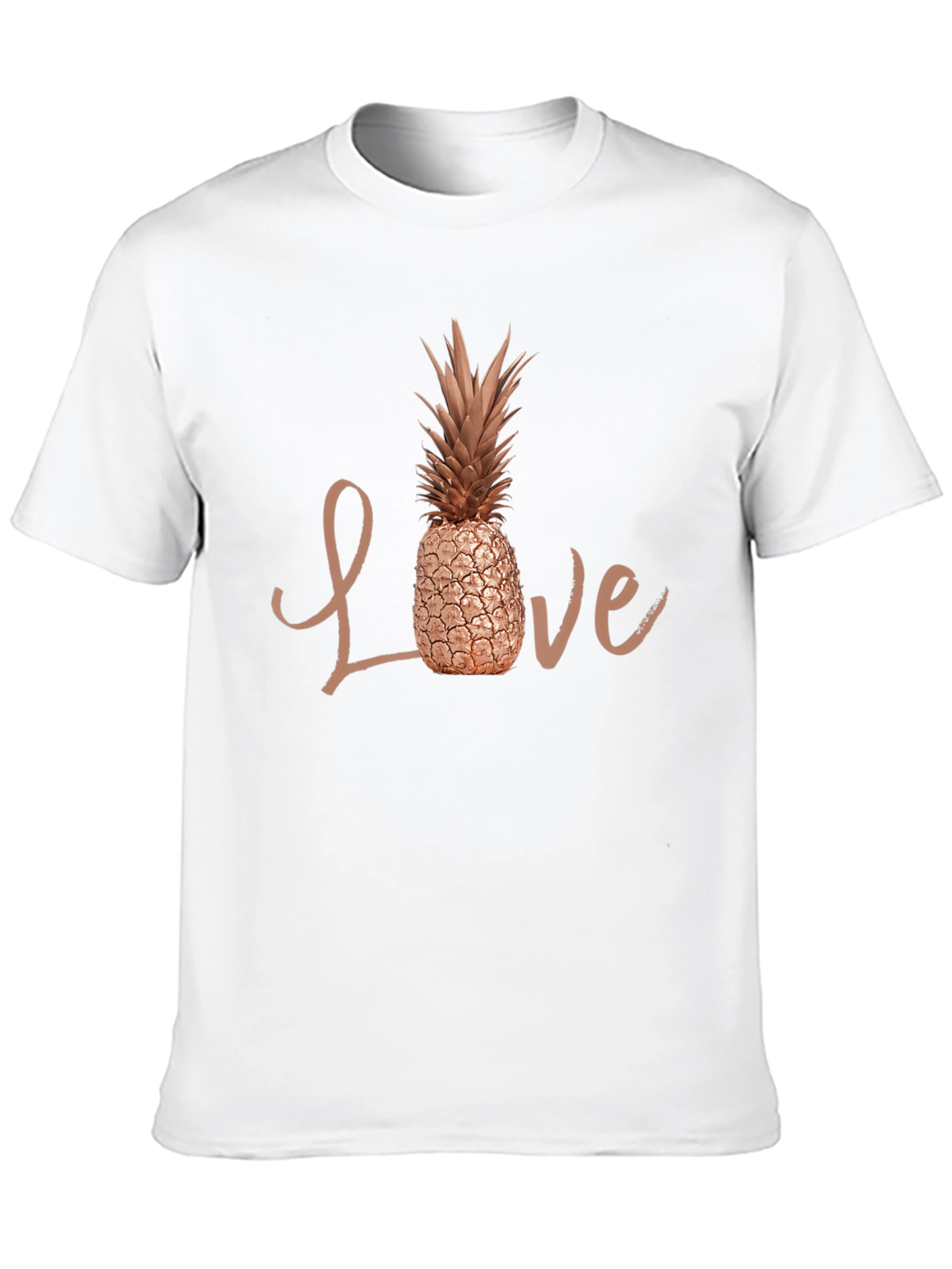 Love Pineapple Graphic Tee - Unique Trendy Design