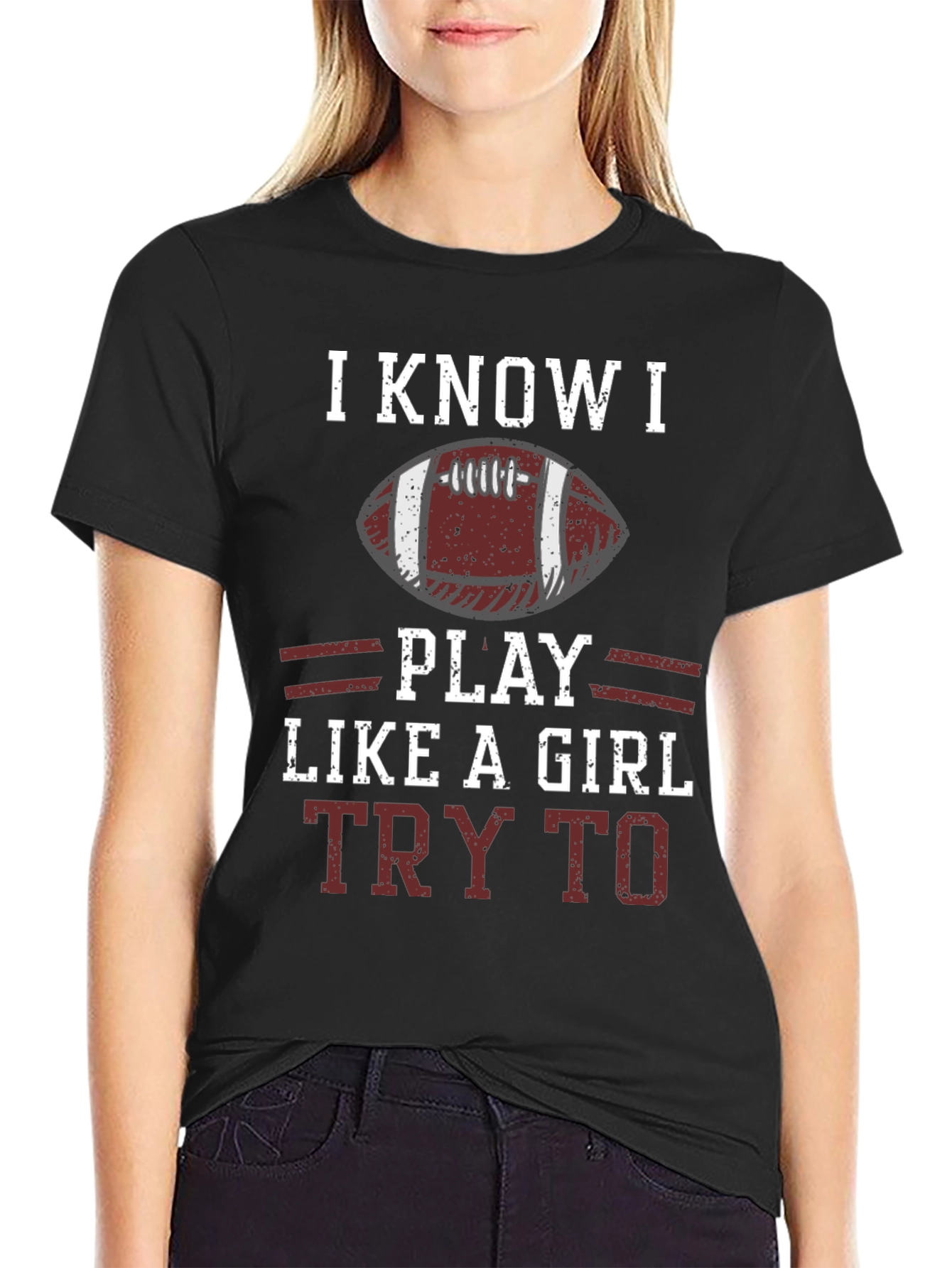 I Know I Play Like a Girl T-Shirt