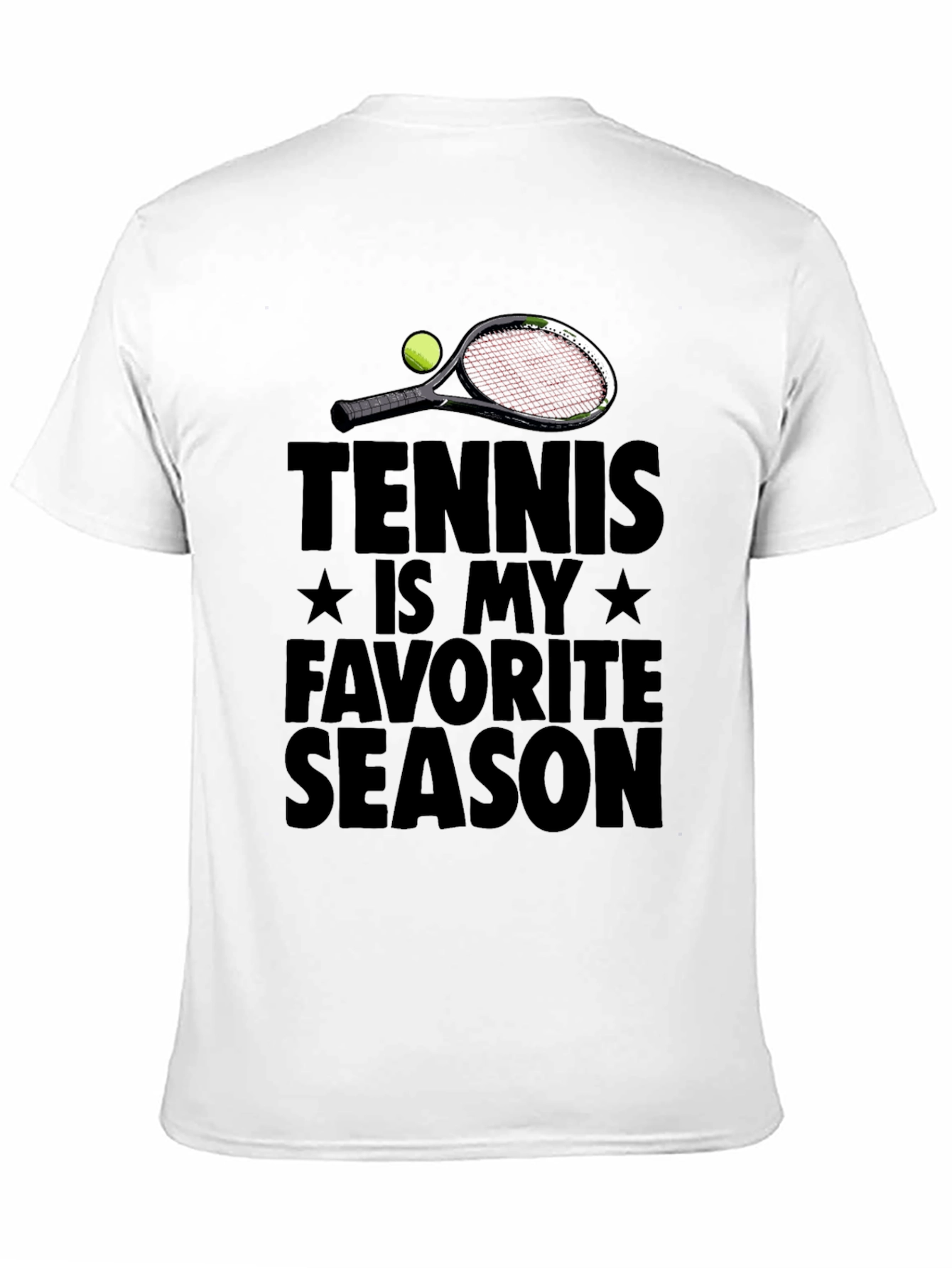 Tennis Is My Favorite Season Graphic T-Shirt