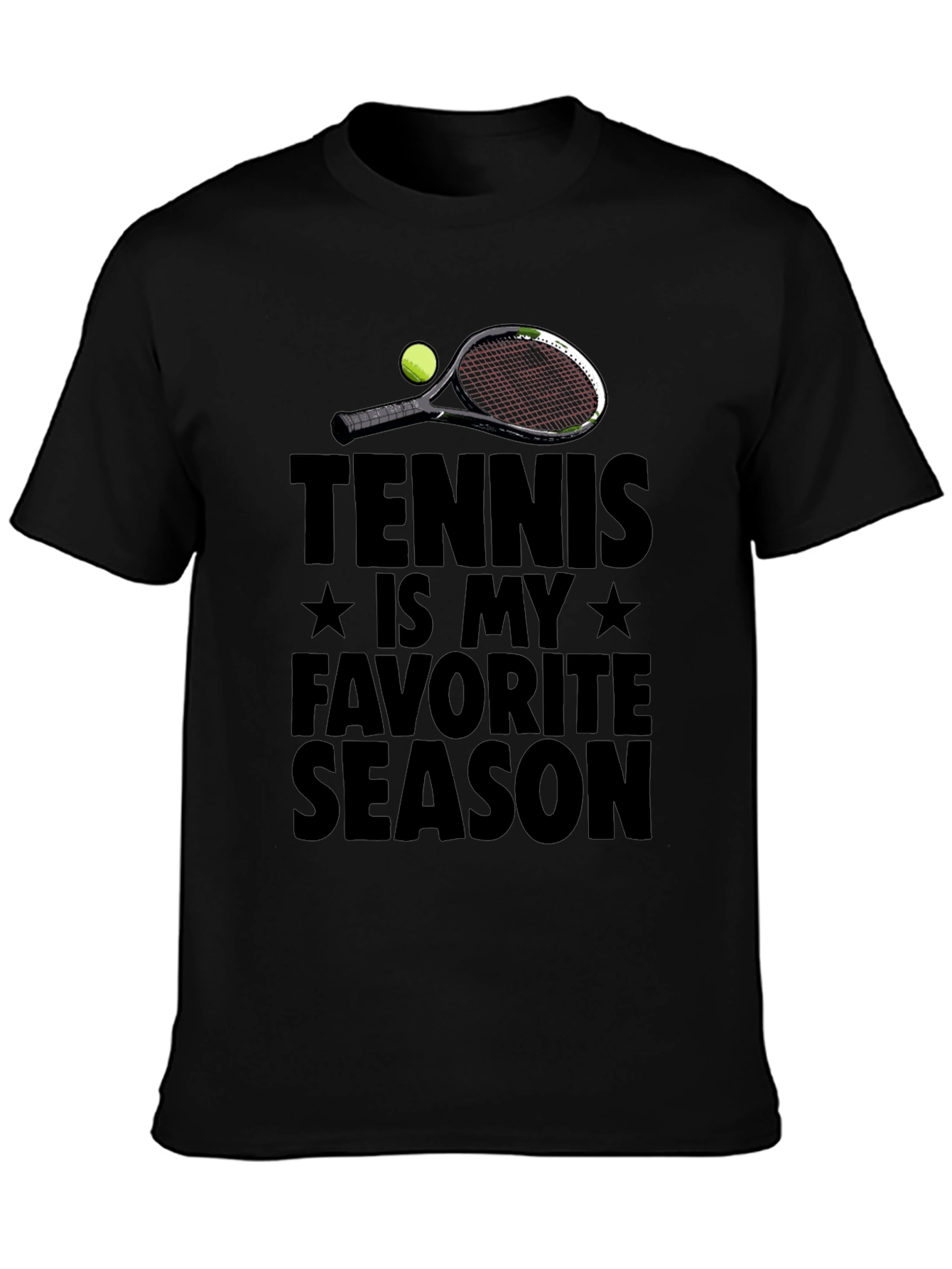 Tennis Is My Favorite Season Graphic T-Shirt