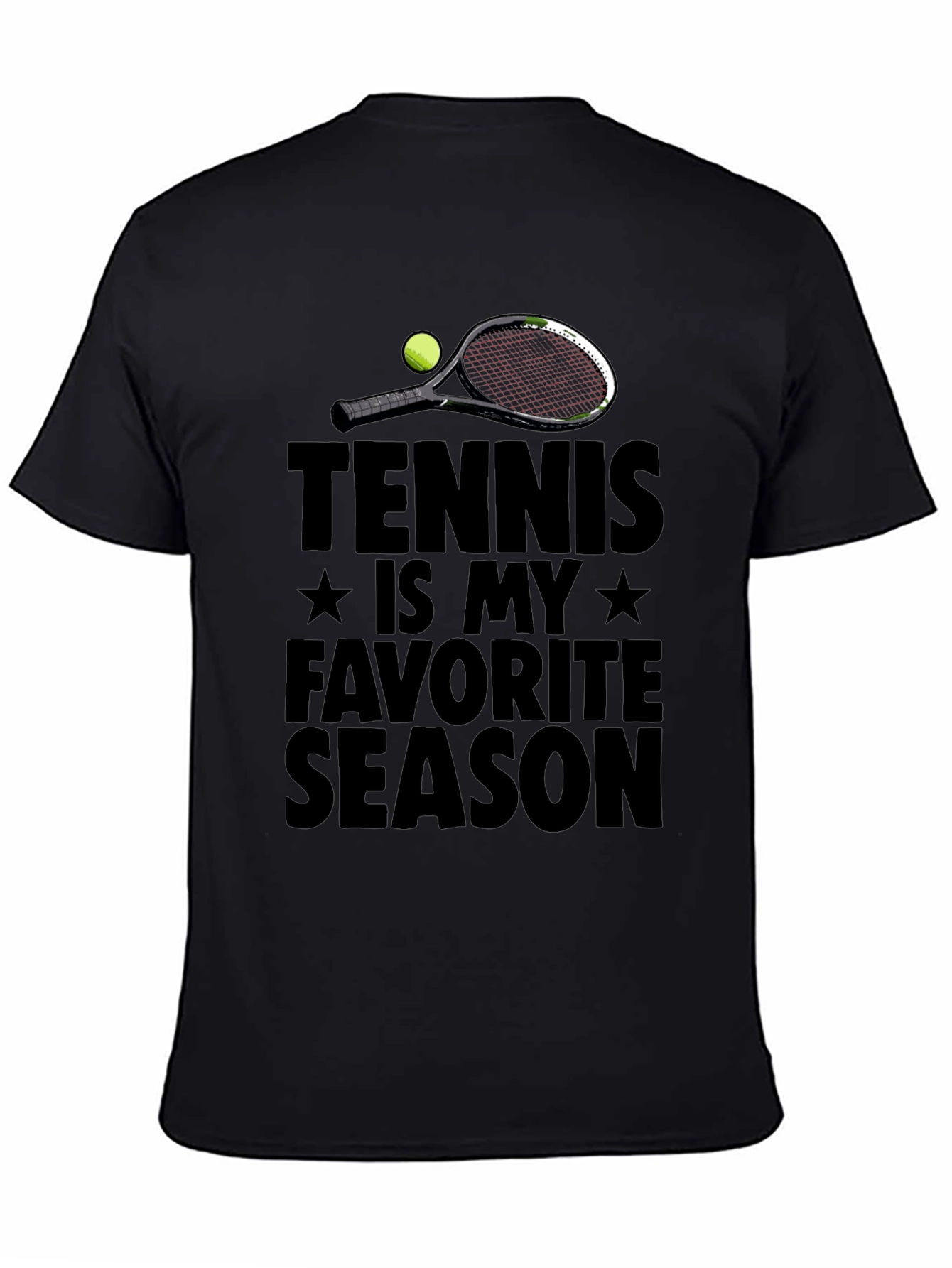 Tennis Is My Favorite Season Graphic T-Shirt
