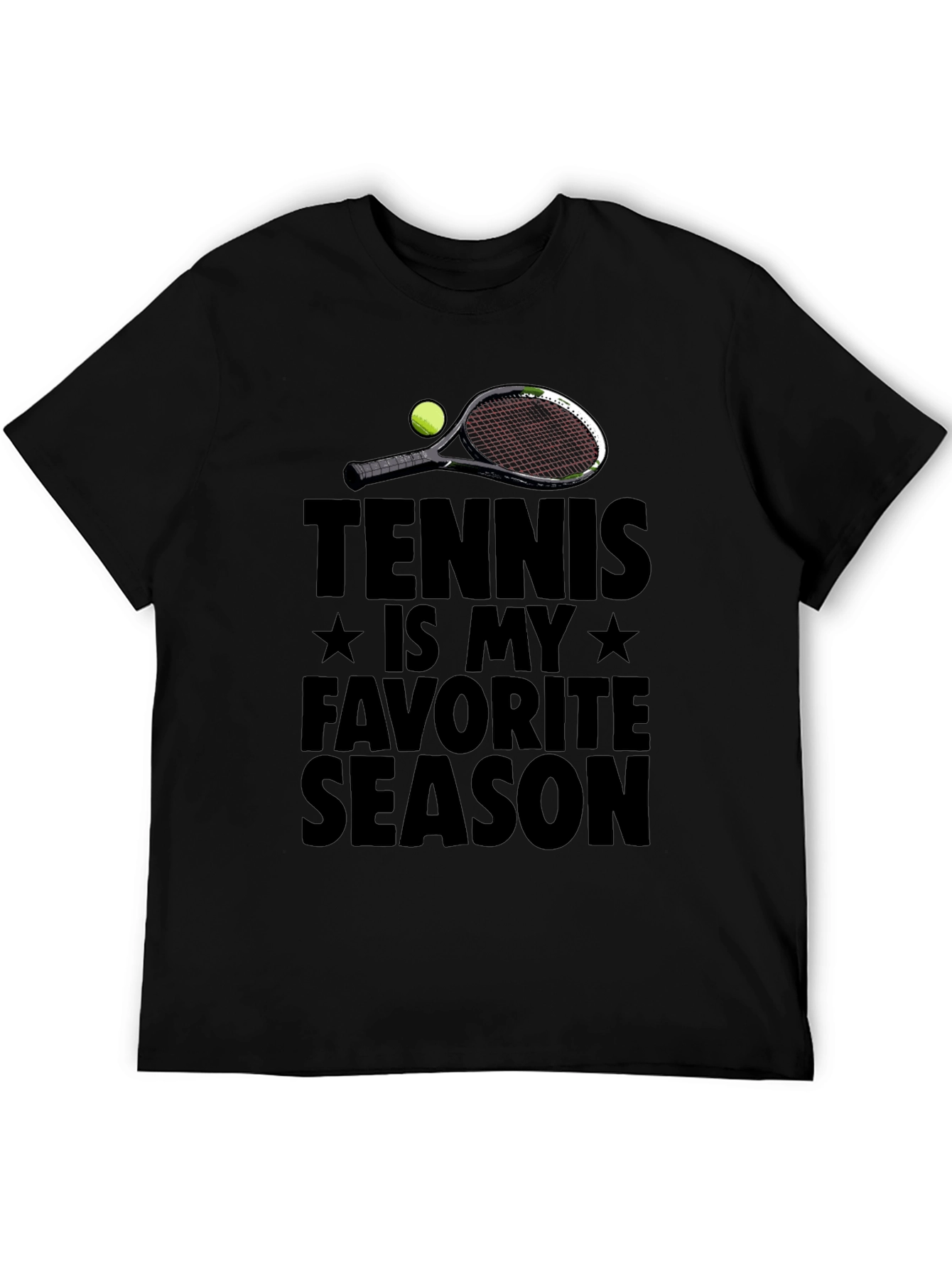 Tennis Is My Favorite Season Graphic T-Shirt