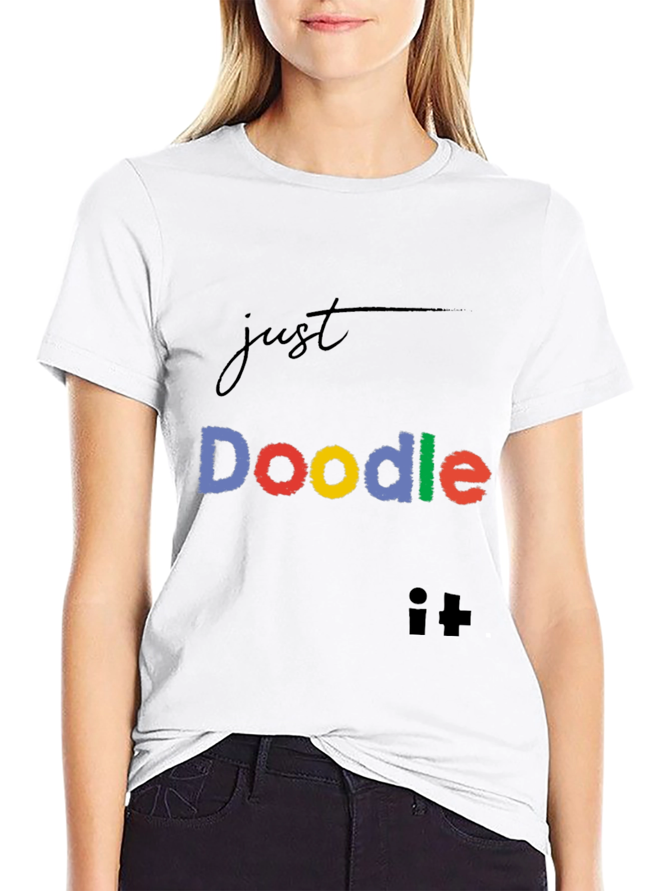Just Doodle It! Mens Graphic T-Shirt