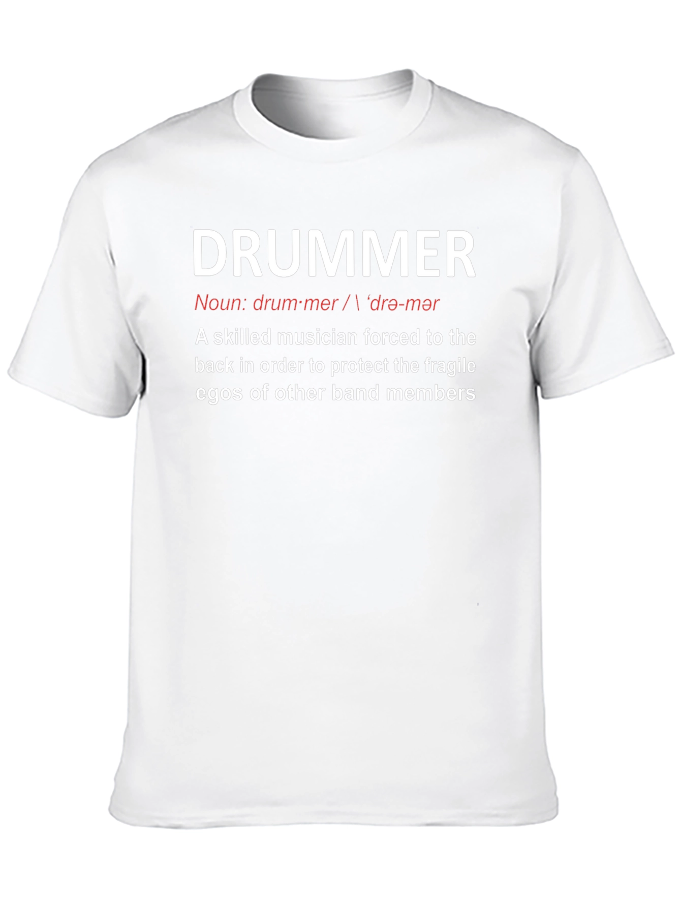 Drummer Definition T-Shirt - Musician Gift