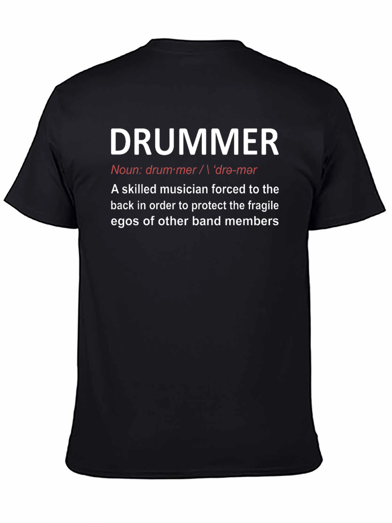 Drummer Definition T-Shirt - Musician Gift