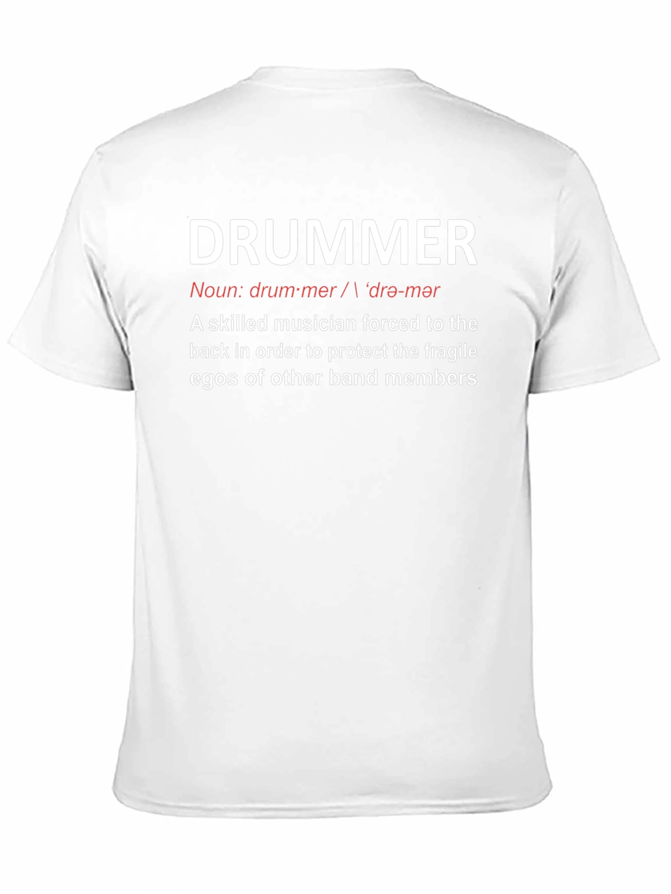 Drummer Definition T-Shirt - Musician Gift