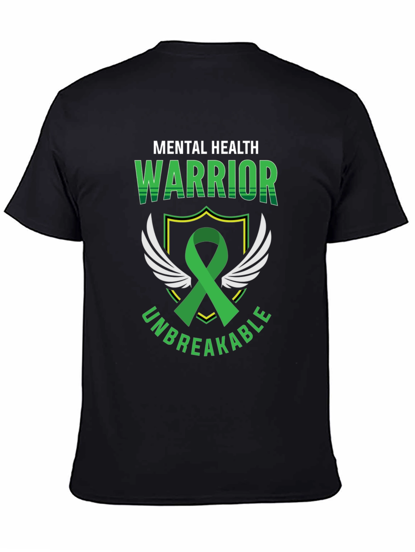 Mental Health Warrior T-Shirt - Unbreakable Support