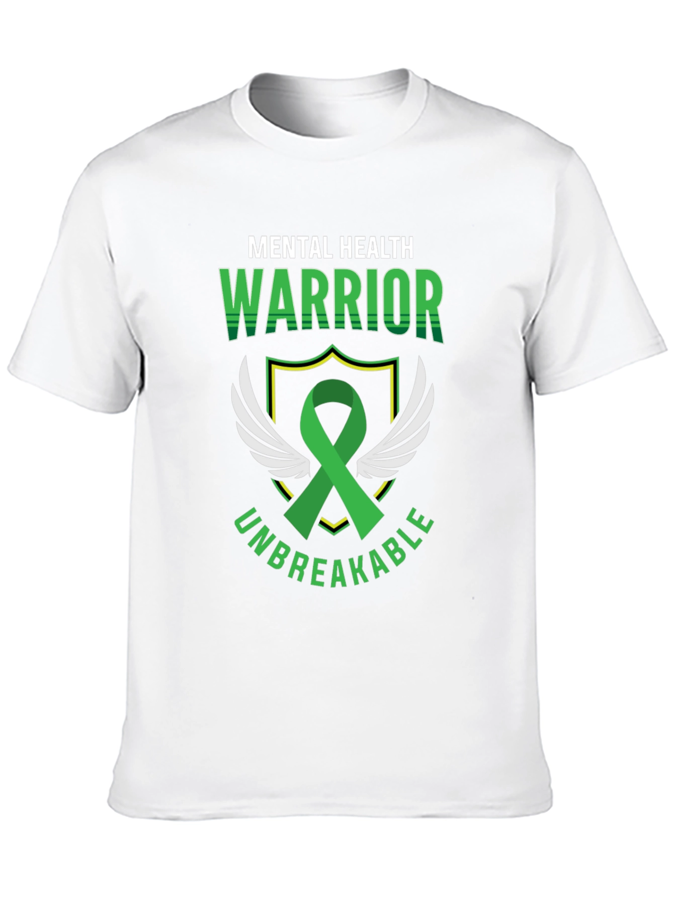 Mental Health Warrior T-Shirt - Unbreakable Support