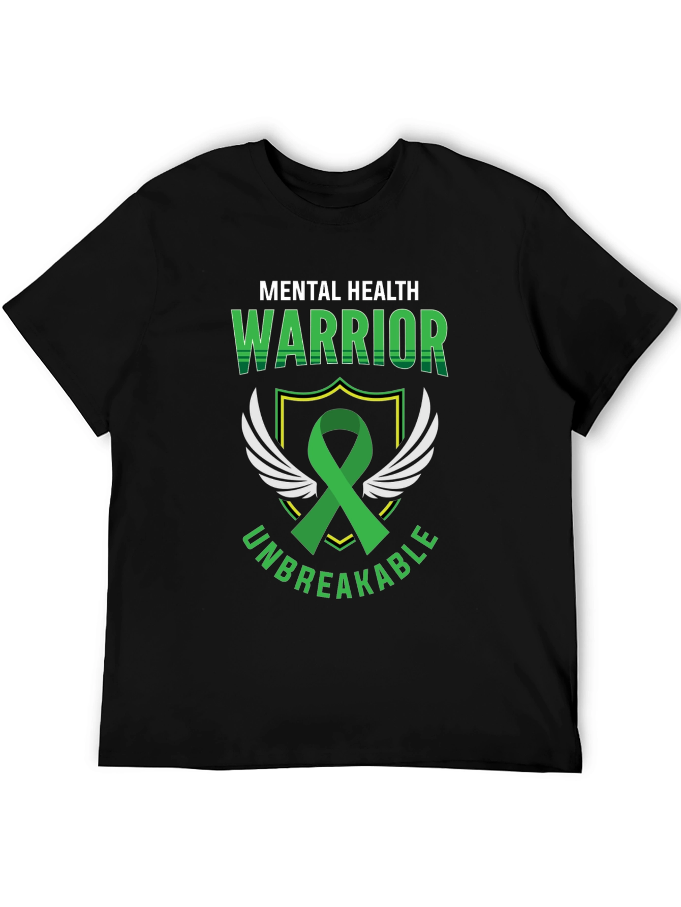 Mental Health Warrior T-Shirt - Unbreakable Support