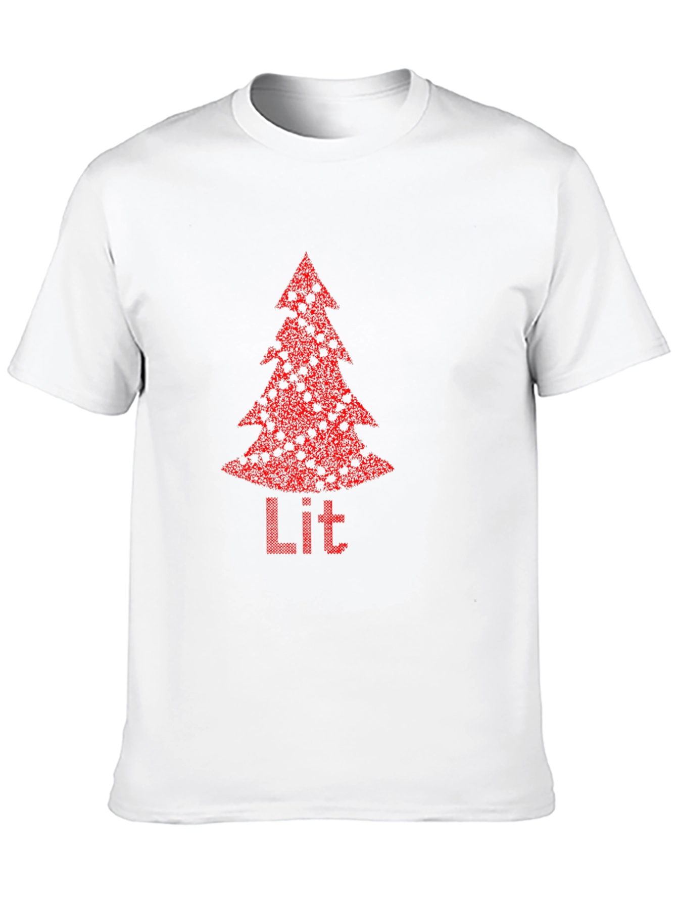 Lit Christmas Tree Graphic Tee
