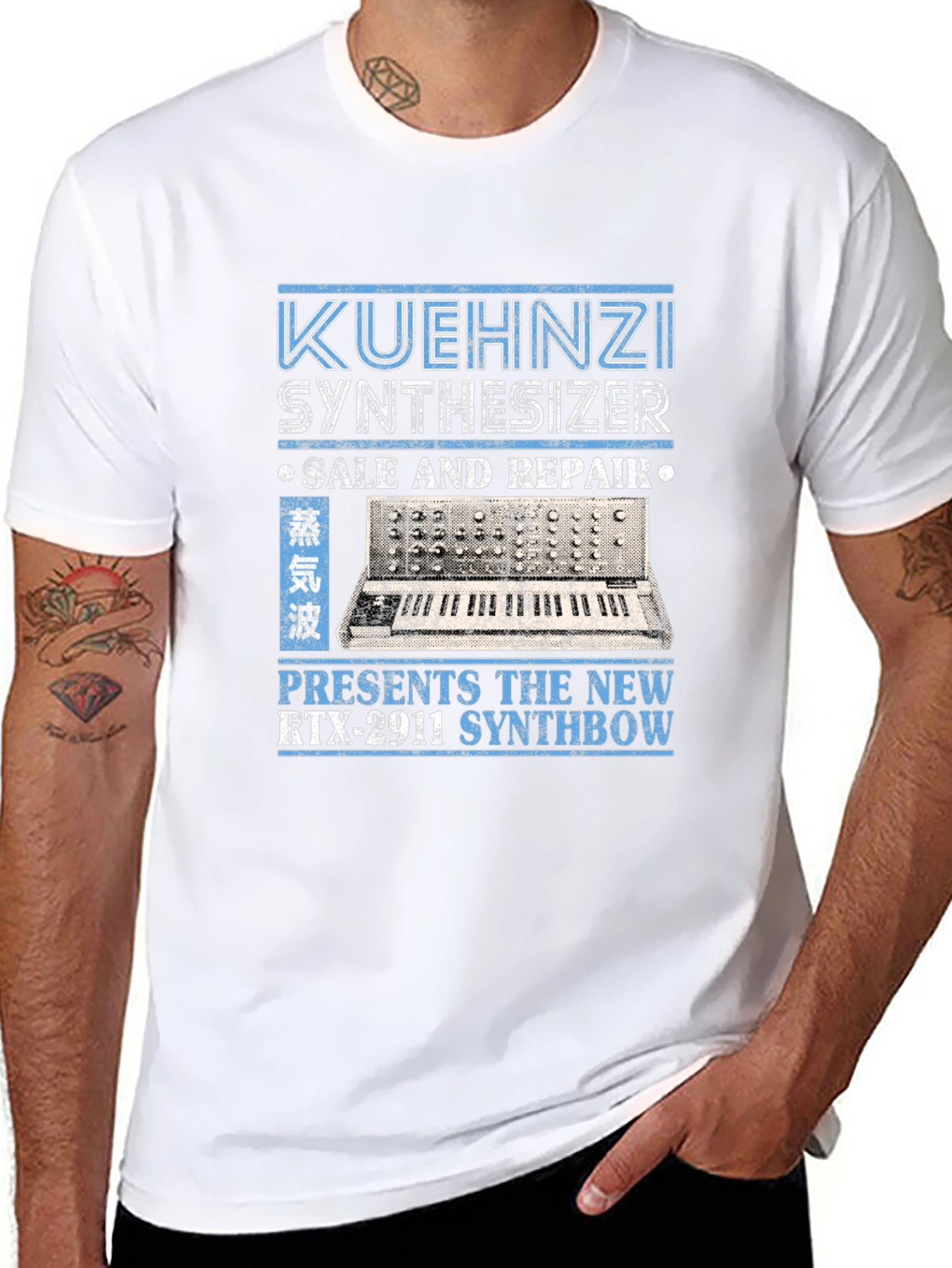 Kuehnzi Synthesizer T-Shirt - RTX-2911 Synthbow