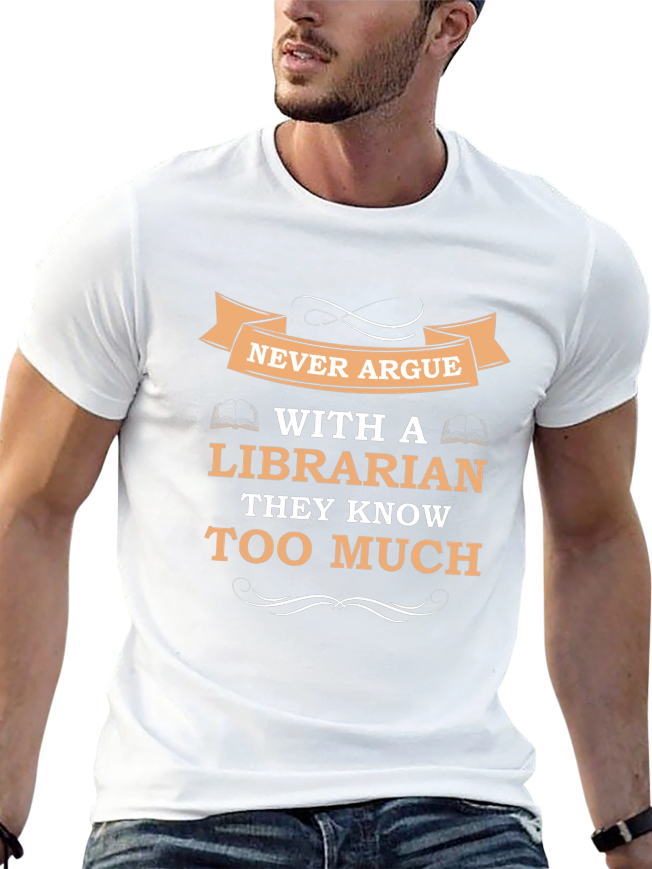 Never Argue With a Librarian T-Shirt