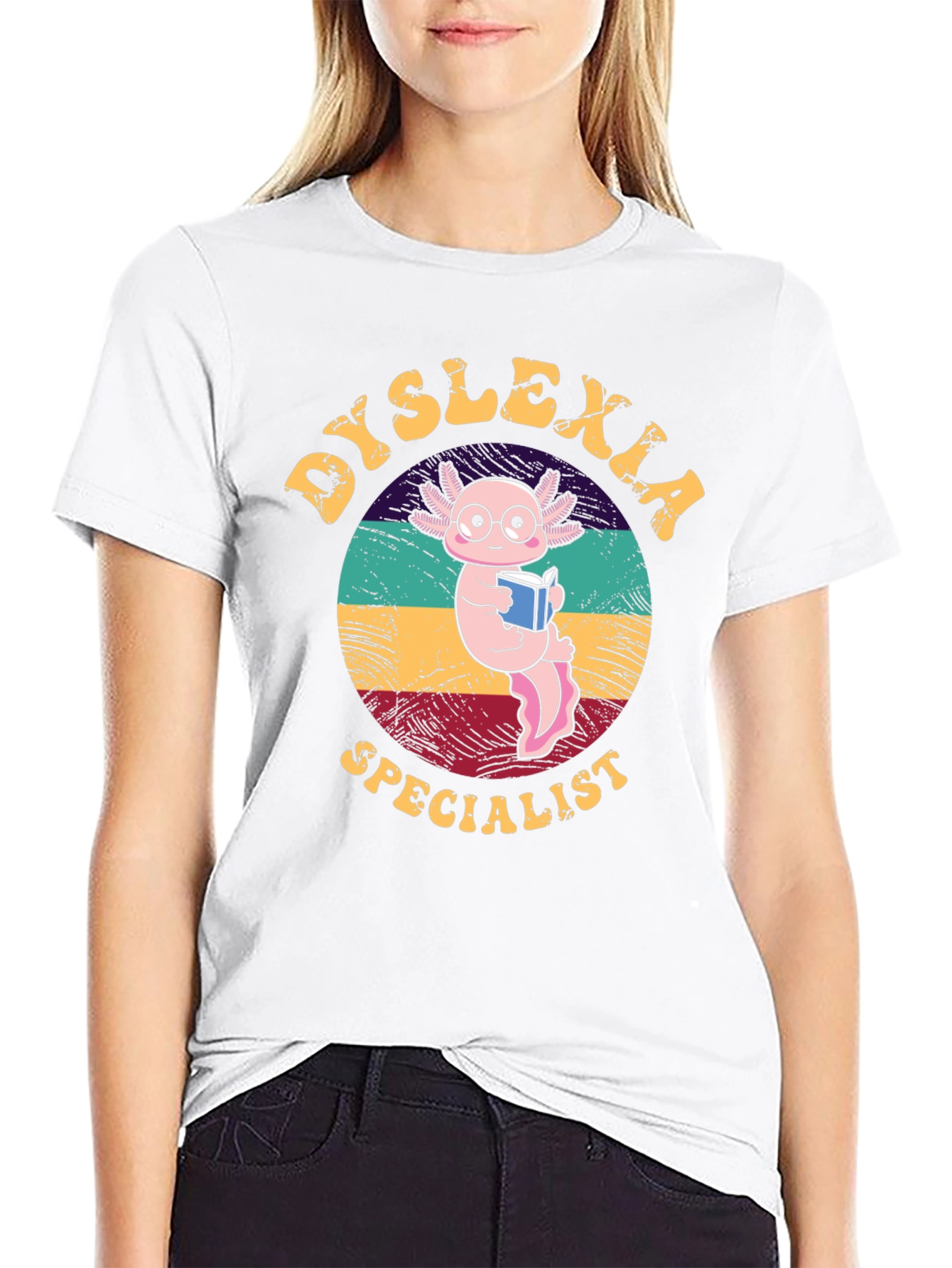 Dyslexia Specialist Axolotl T-Shirt