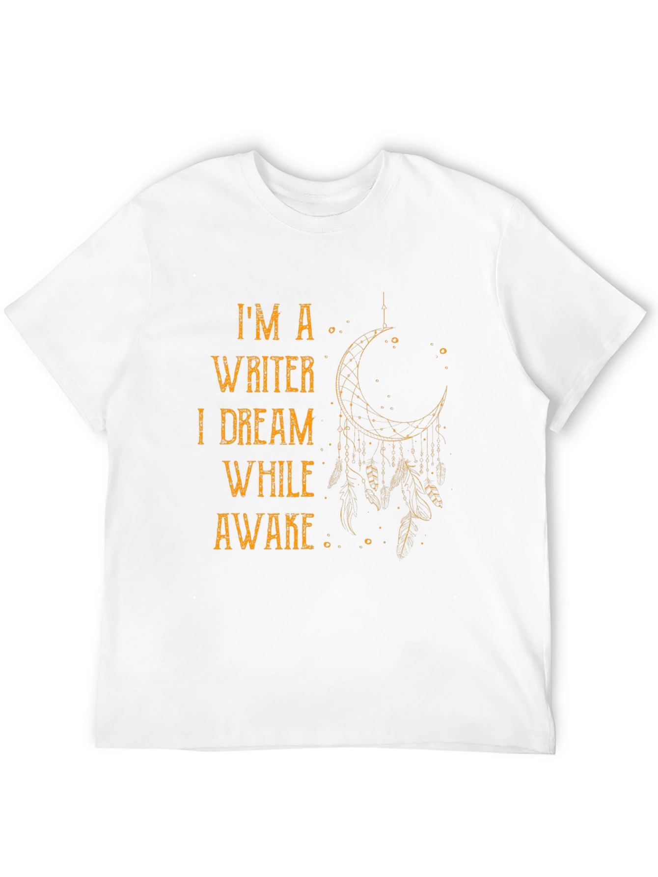 Writer Dreamer Graphic Tee - Black Casual T-Shirt