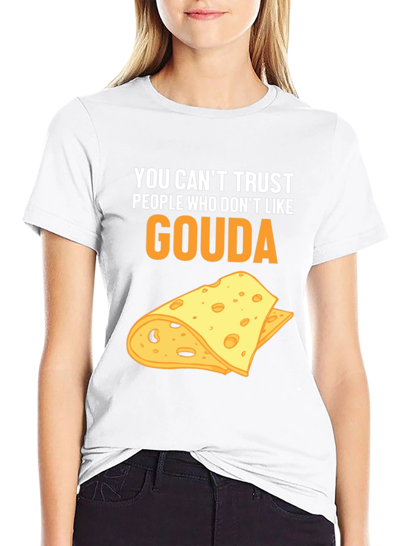 Gouda Cheese Lover T-Shirt - Funny Foodie Tee