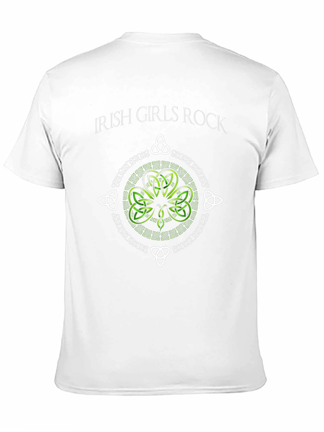 Irish Girls Rock Shamrock T-Shirt