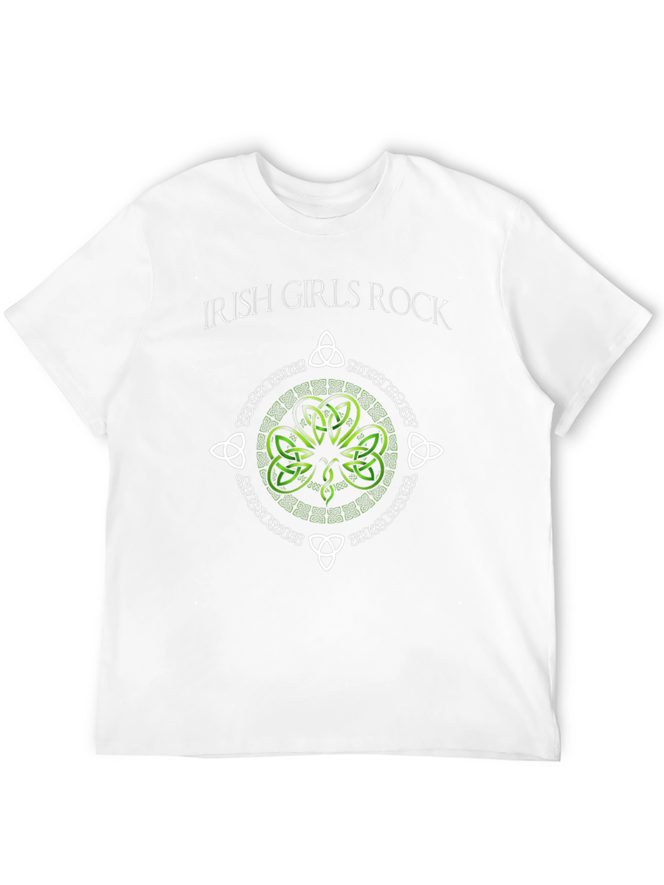 Irish Girls Rock Shamrock T-Shirt