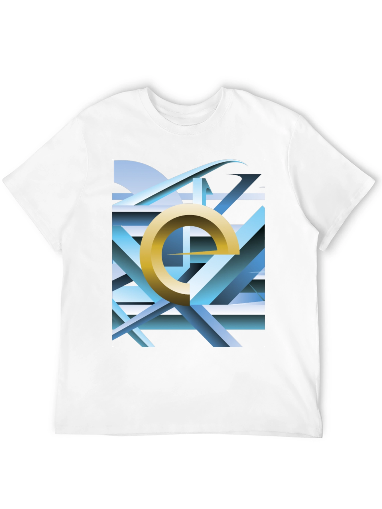 Abstract Geometric Graphic Tee
