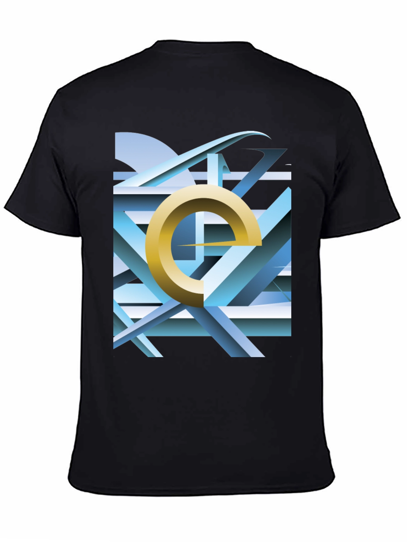Abstract Geometric Graphic Tee