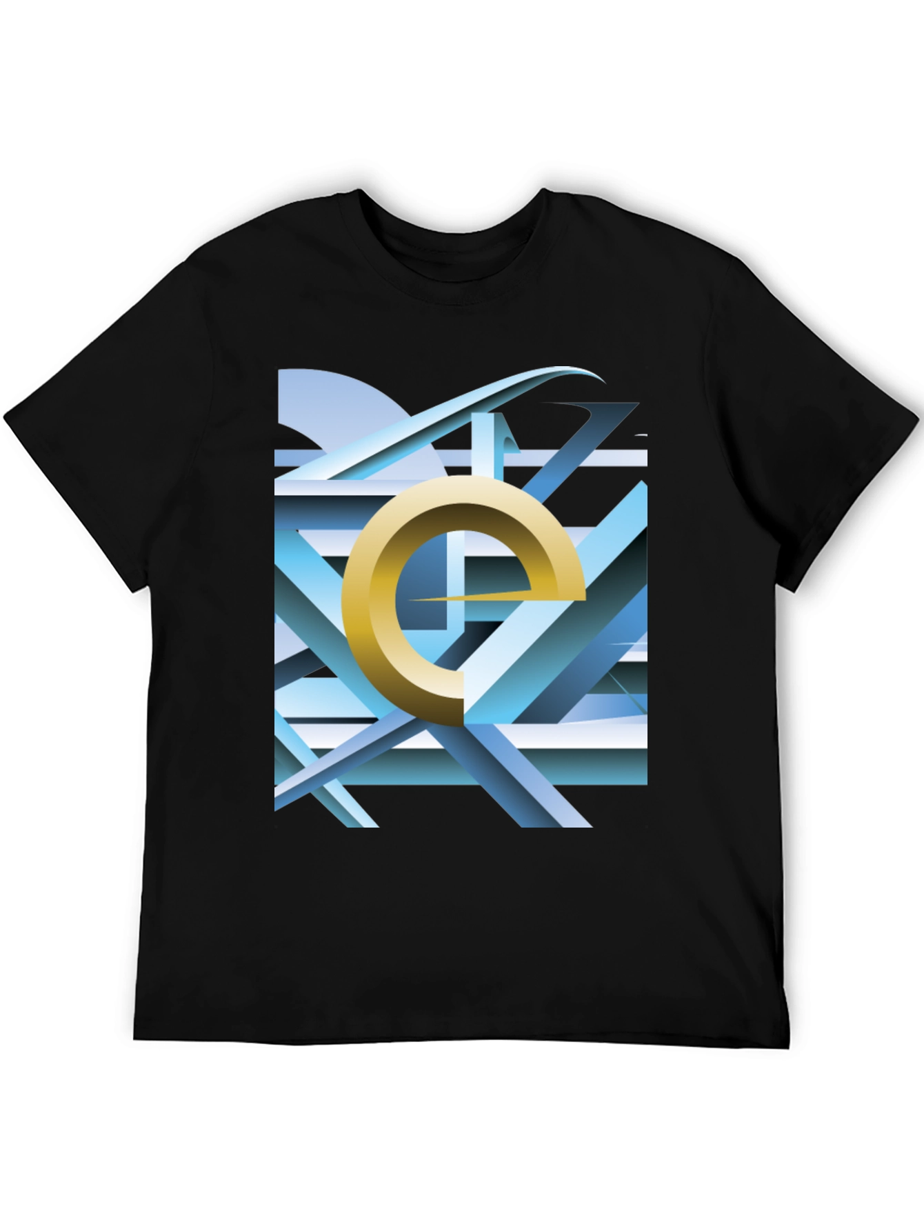 Abstract Geometric Graphic Tee