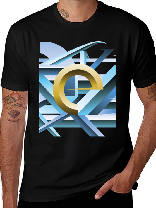 Abstract Geometric Graphic Tee
