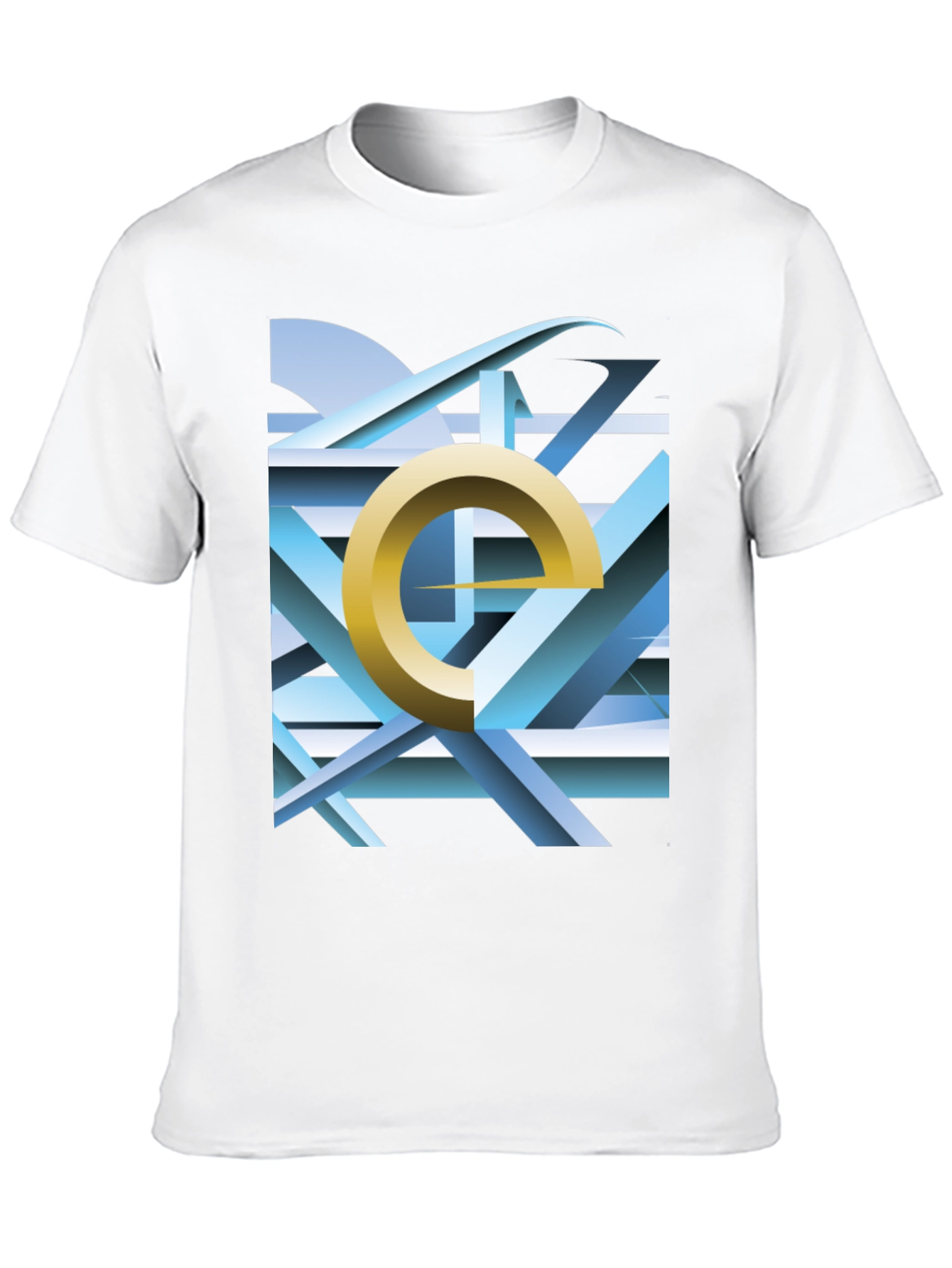 Abstract Geometric Graphic Tee