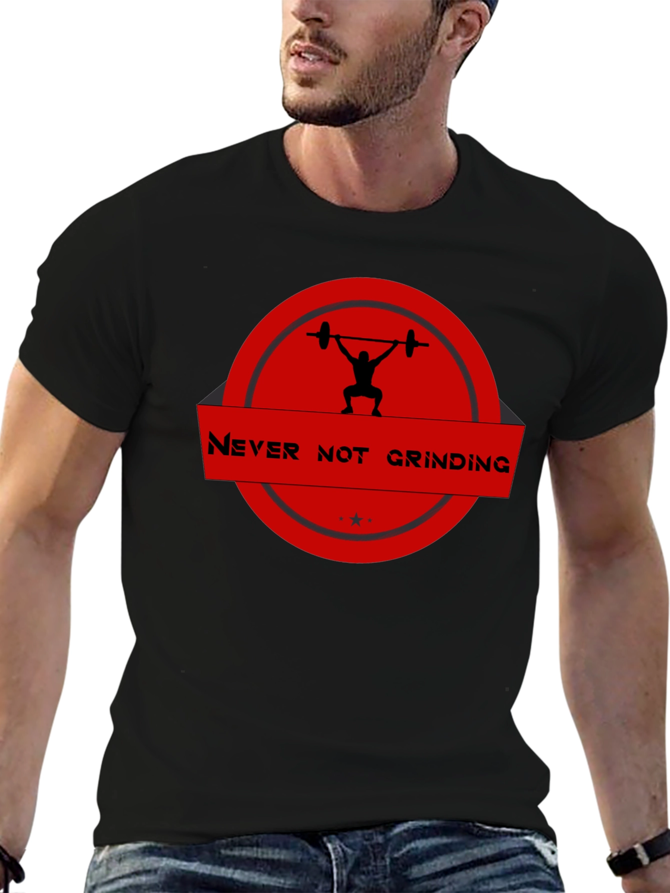 Never Not Grinding T-Shirt - Black
