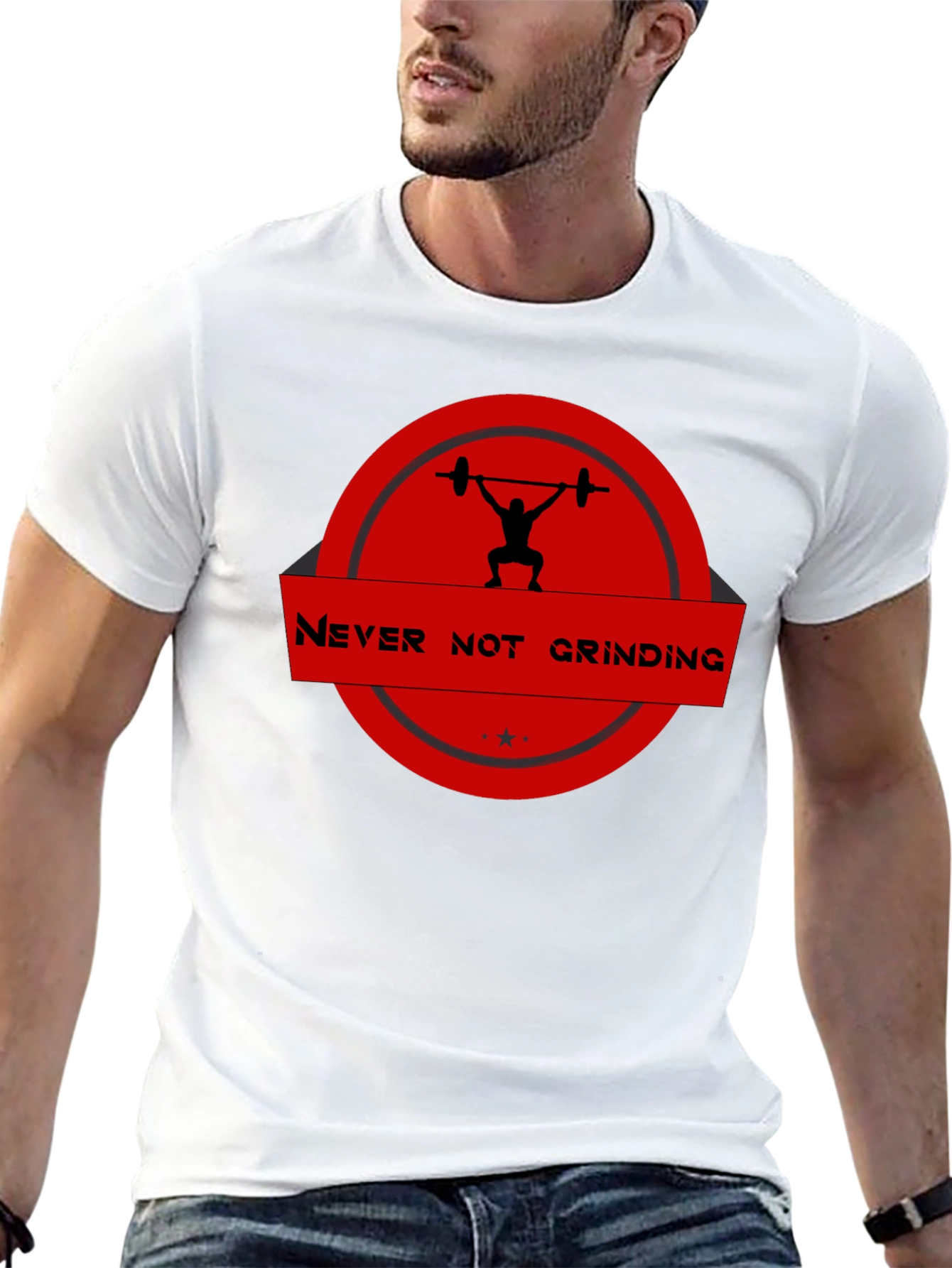Never Not Grinding T-Shirt - Black
