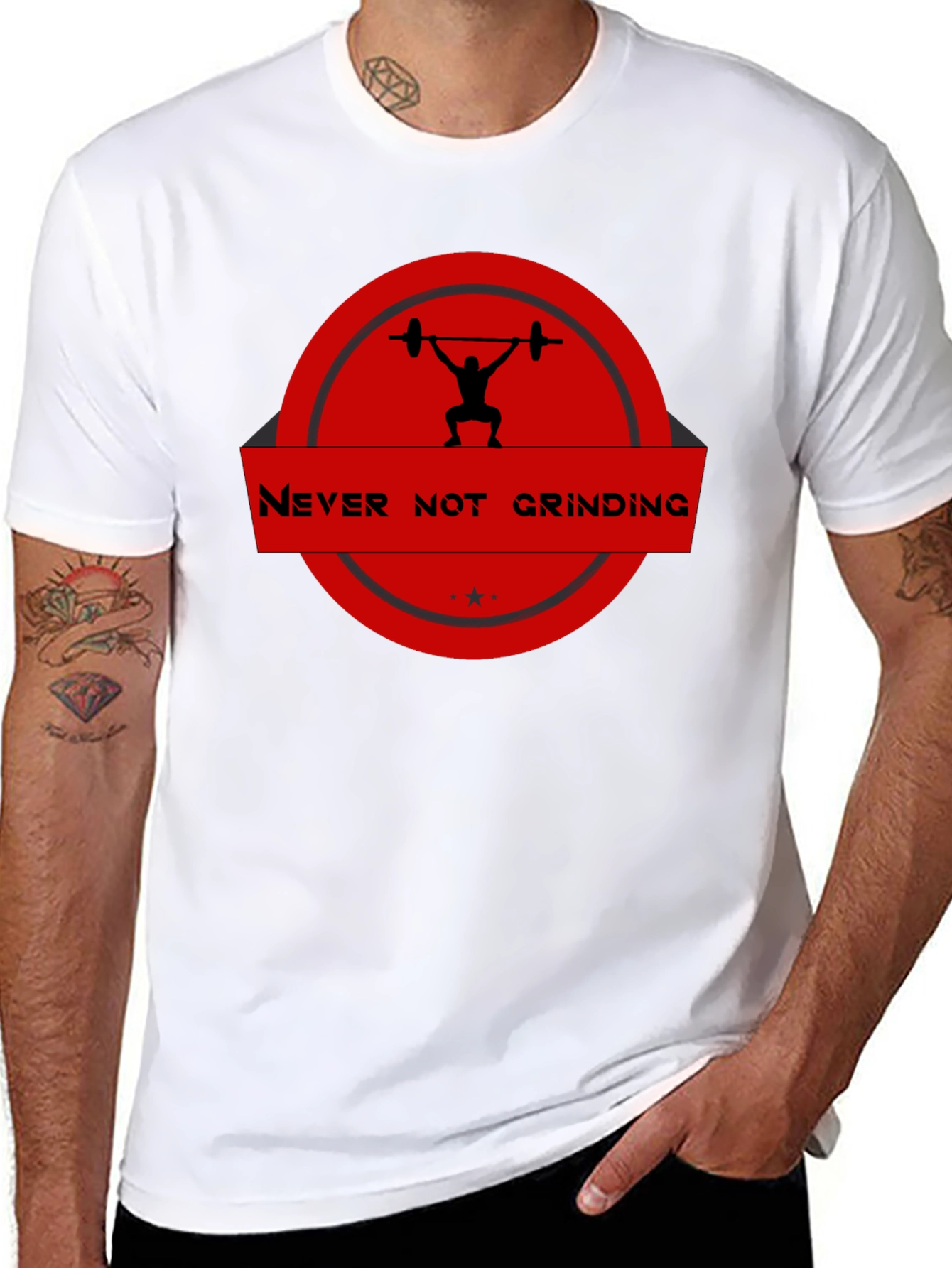 Never Not Grinding T-Shirt - Black