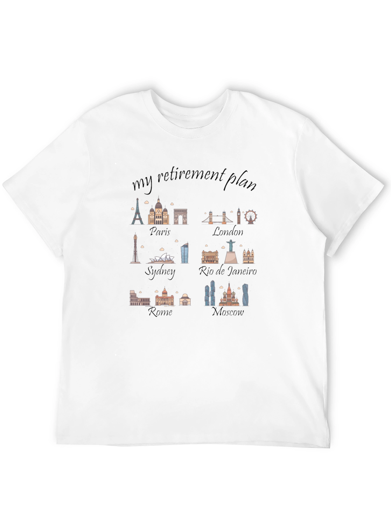 Travel Retirement Plan T-Shirt