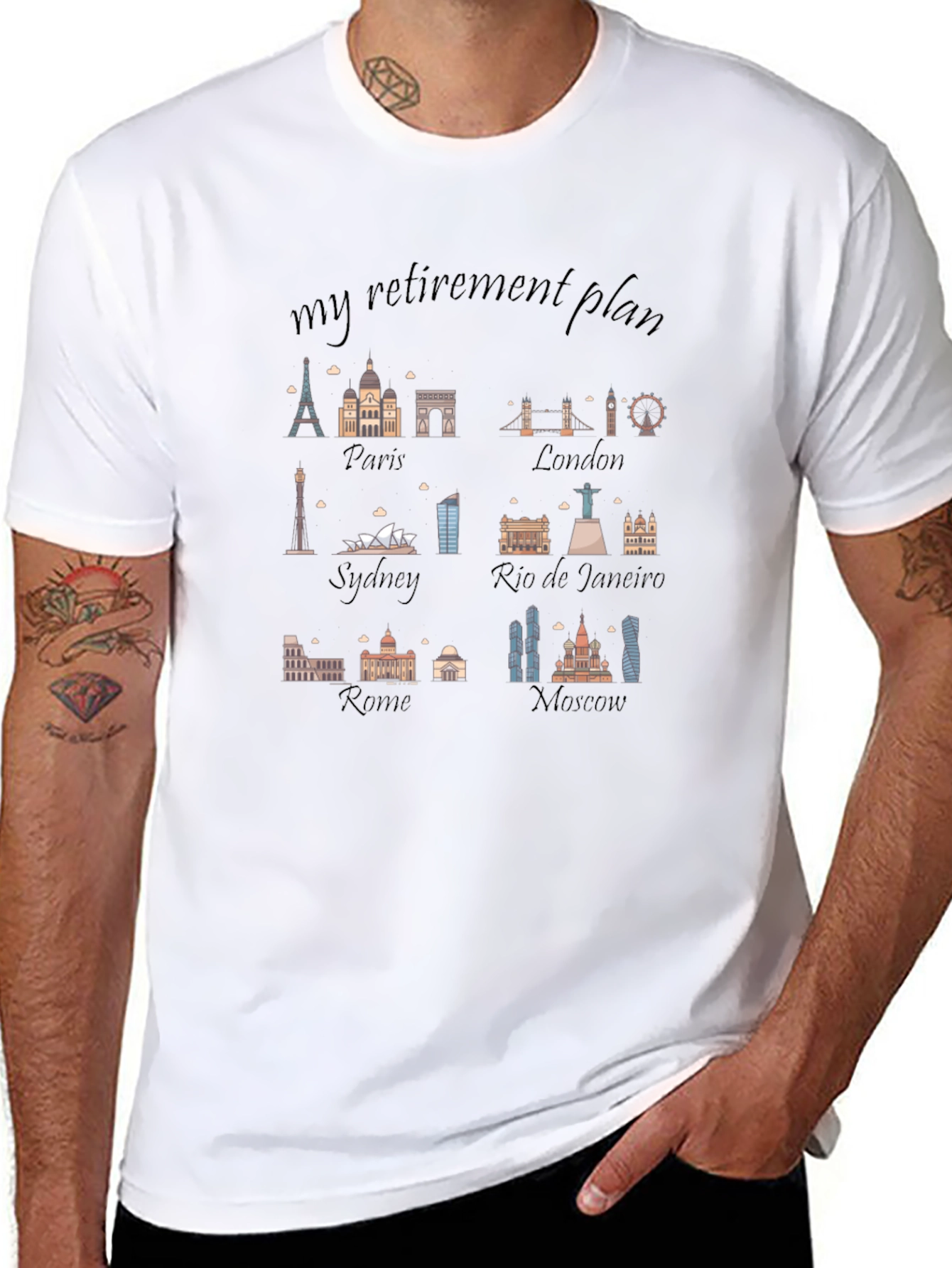 Travel Retirement Plan T-Shirt
