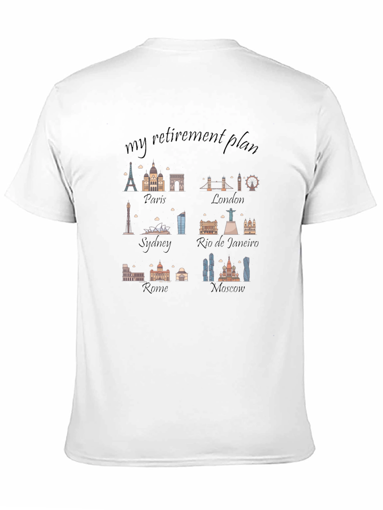 Travel Retirement Plan T-Shirt