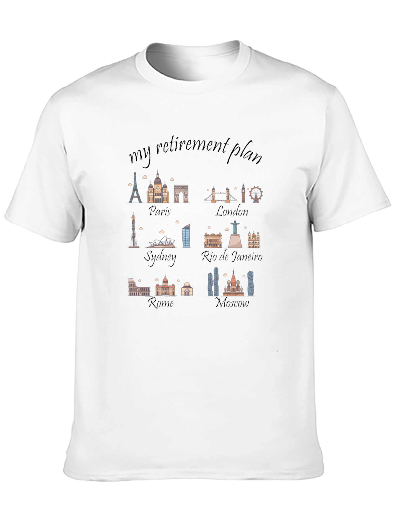 Travel Retirement Plan T-Shirt
