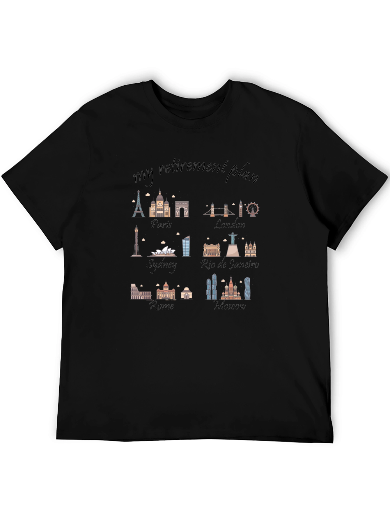 Travel Retirement Plan T-Shirt