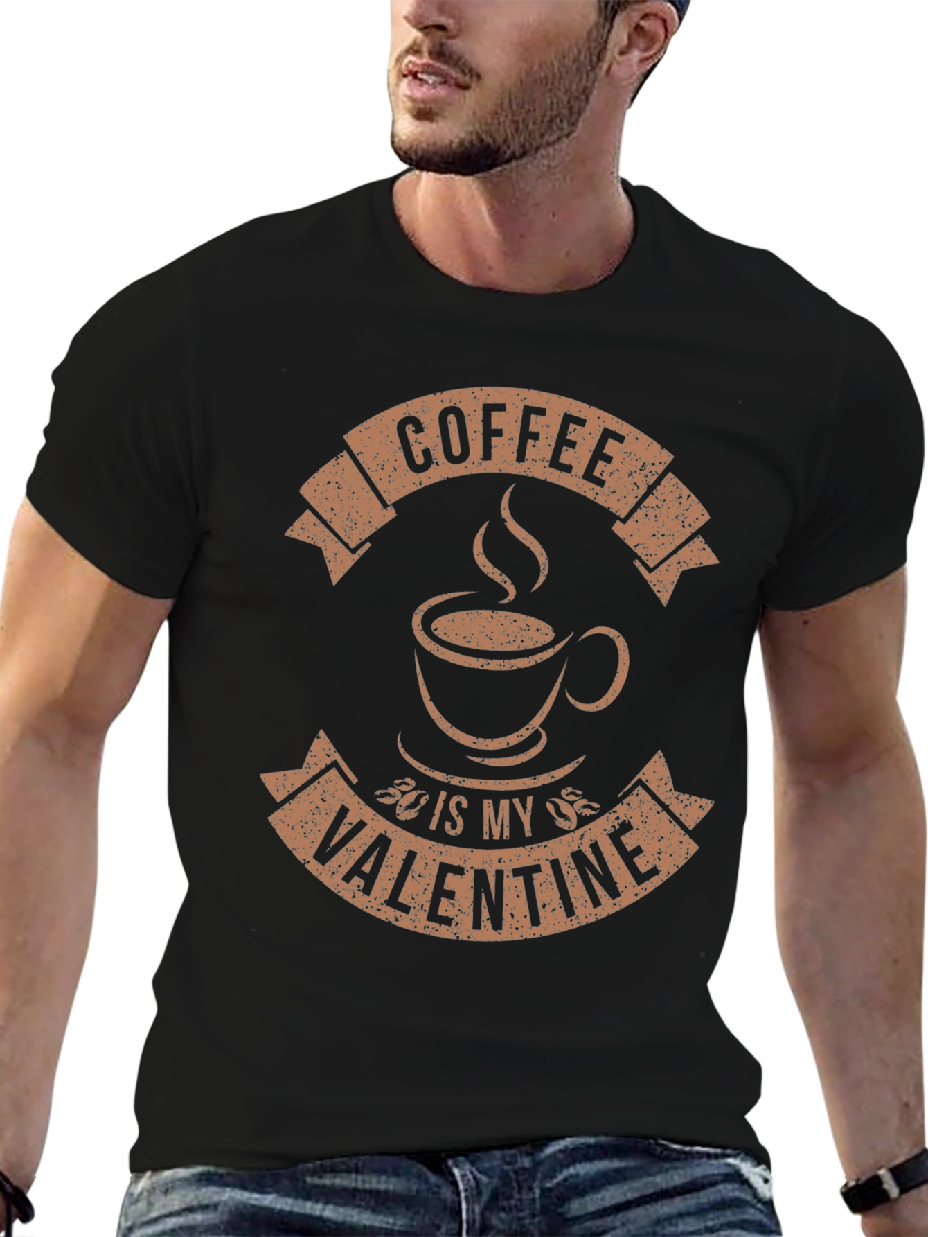 Coffee Is My Valentine Graphic Tee