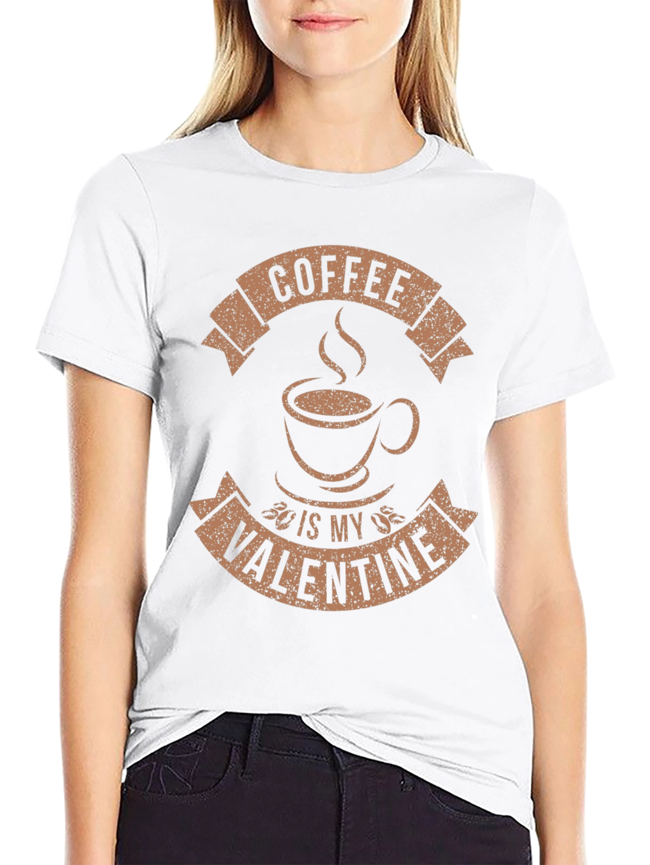 Coffee Is My Valentine Graphic Tee