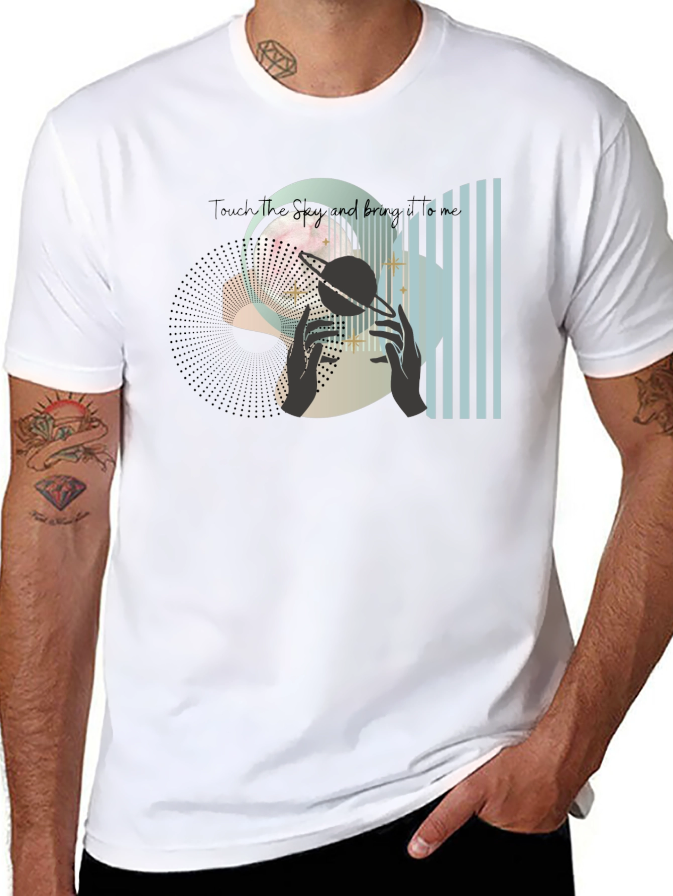 Cosmic Vision Graphic T-Shirt