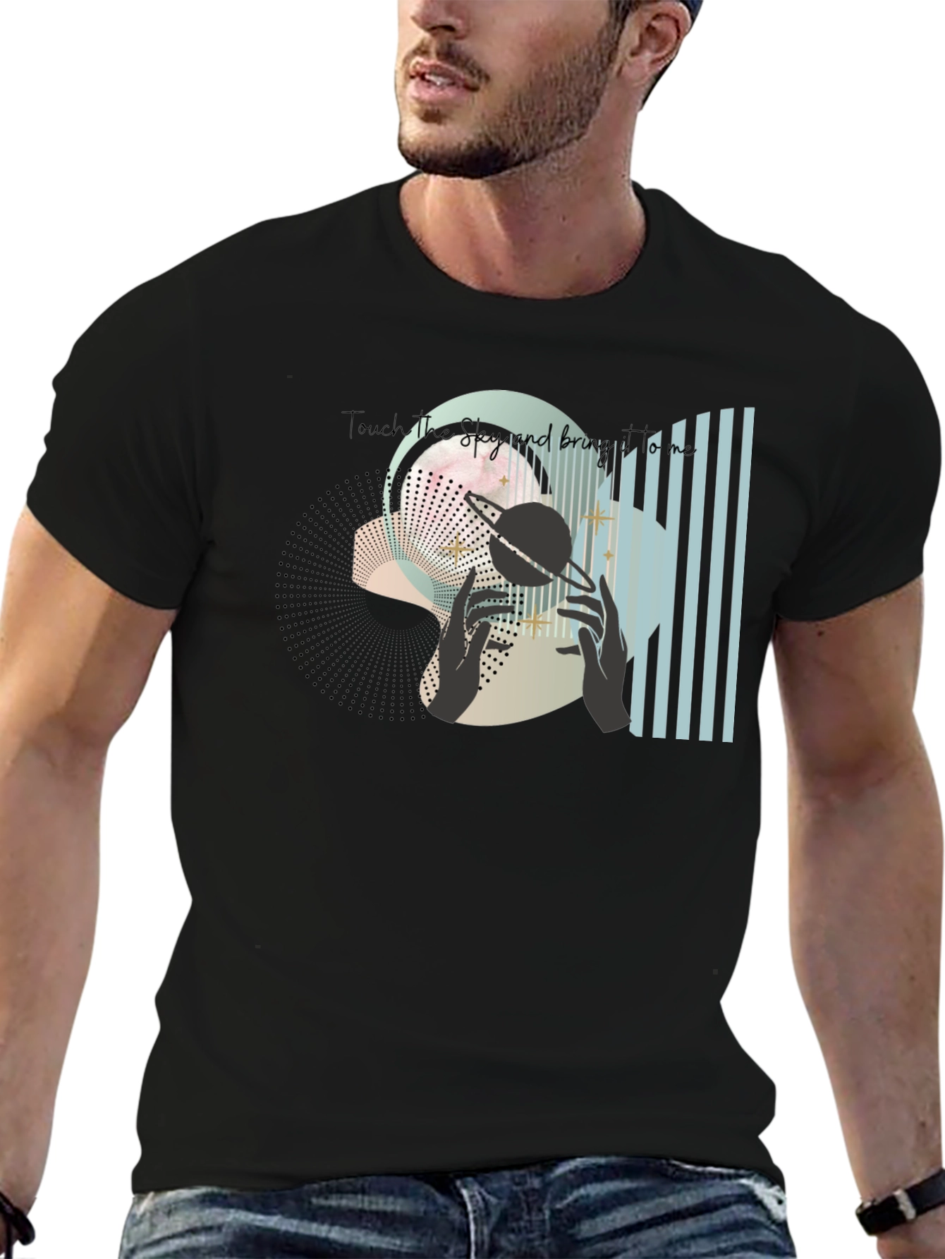 Cosmic Vision Graphic T-Shirt