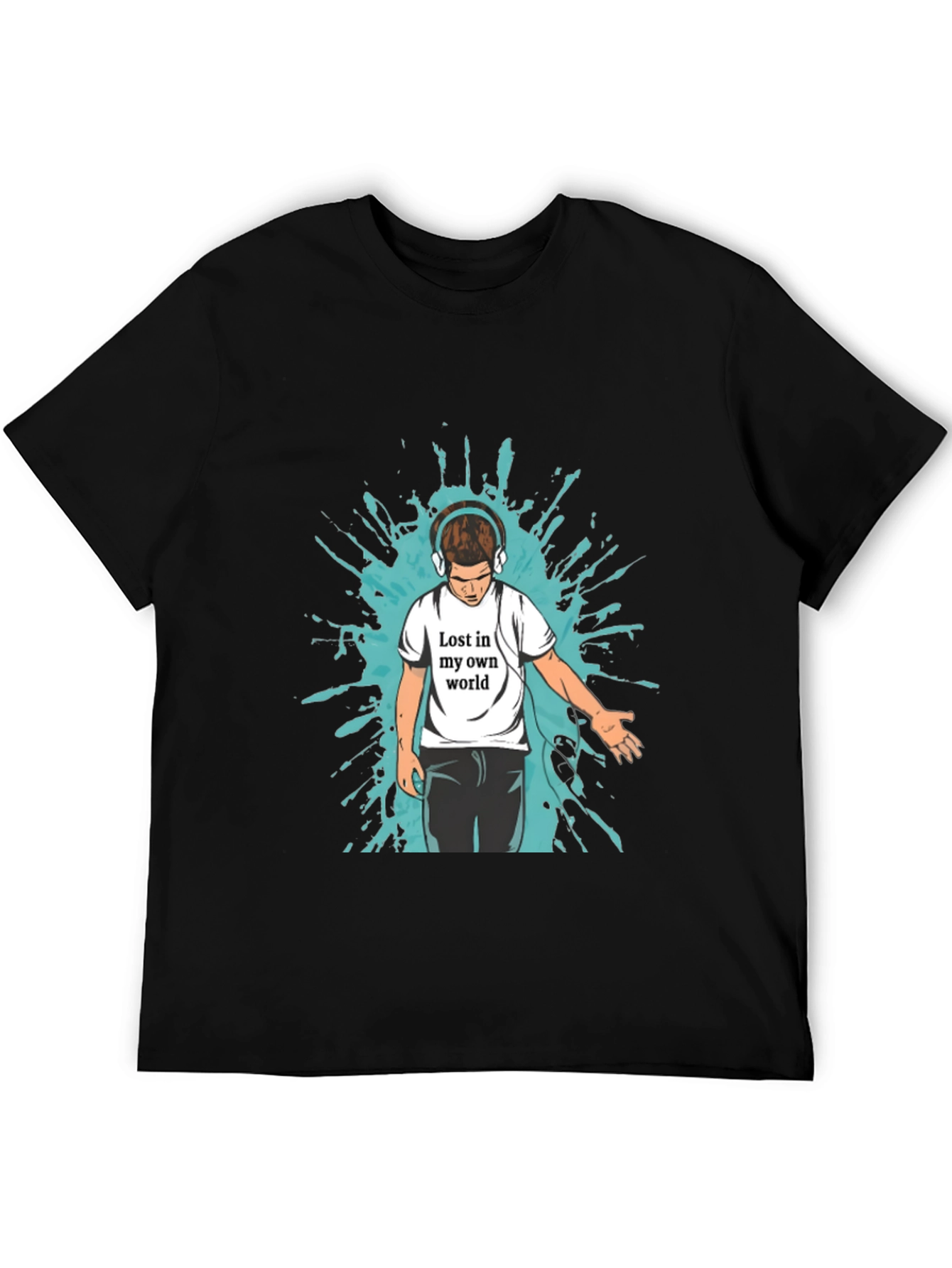Lost in My Own World Graphic T-Shirt