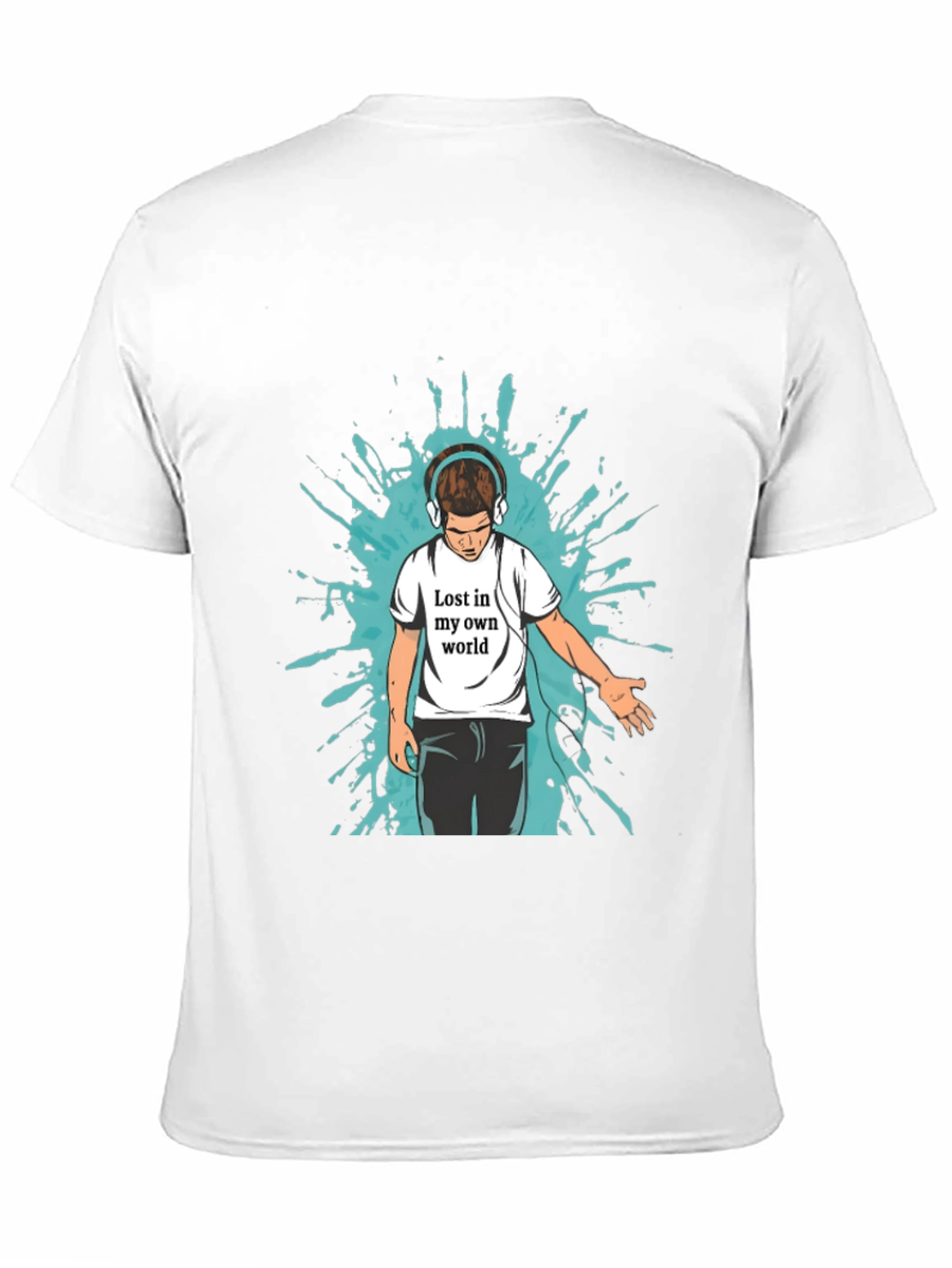 Lost in My Own World Graphic T-Shirt