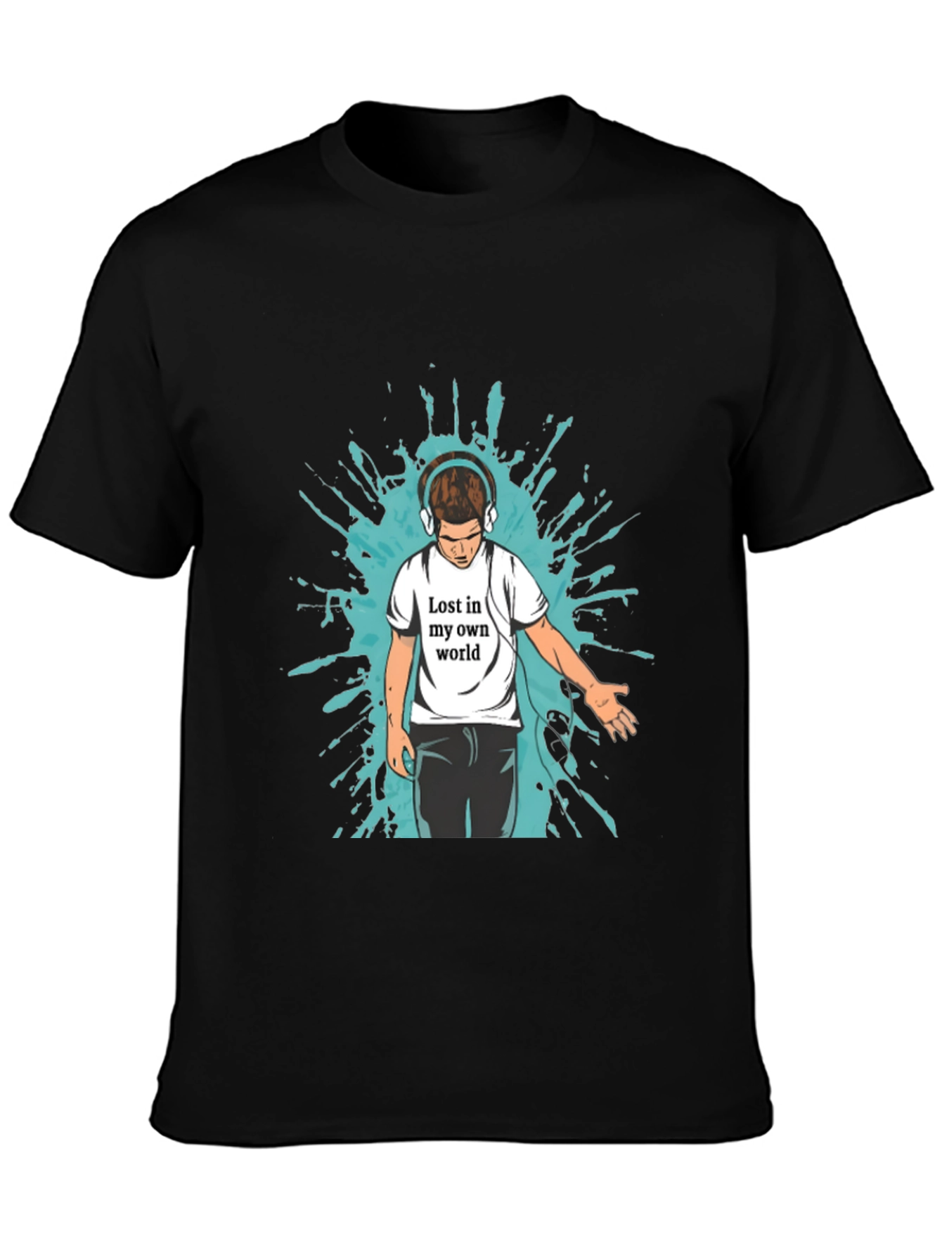 Lost in My Own World Graphic T-Shirt
