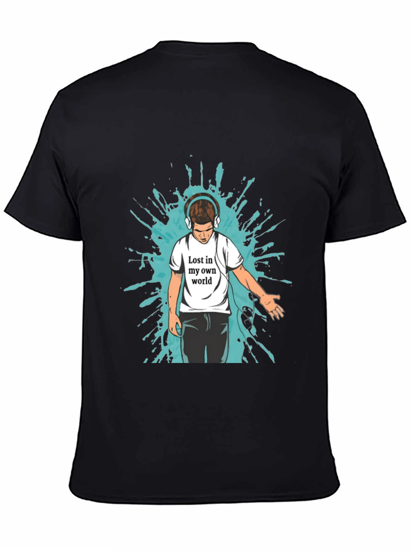Lost in My Own World Graphic T-Shirt