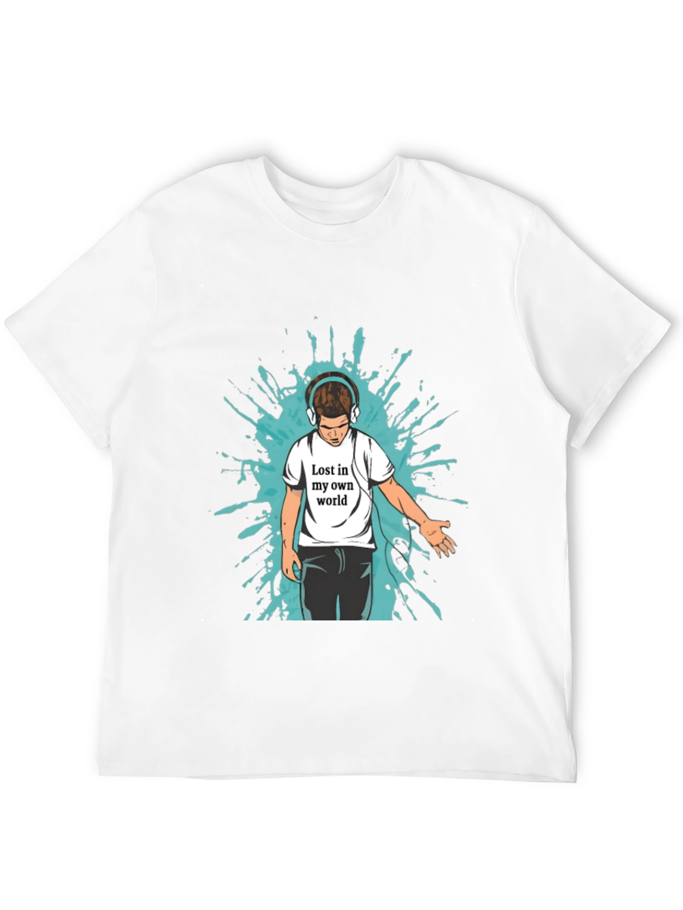 Lost in My Own World Graphic T-Shirt